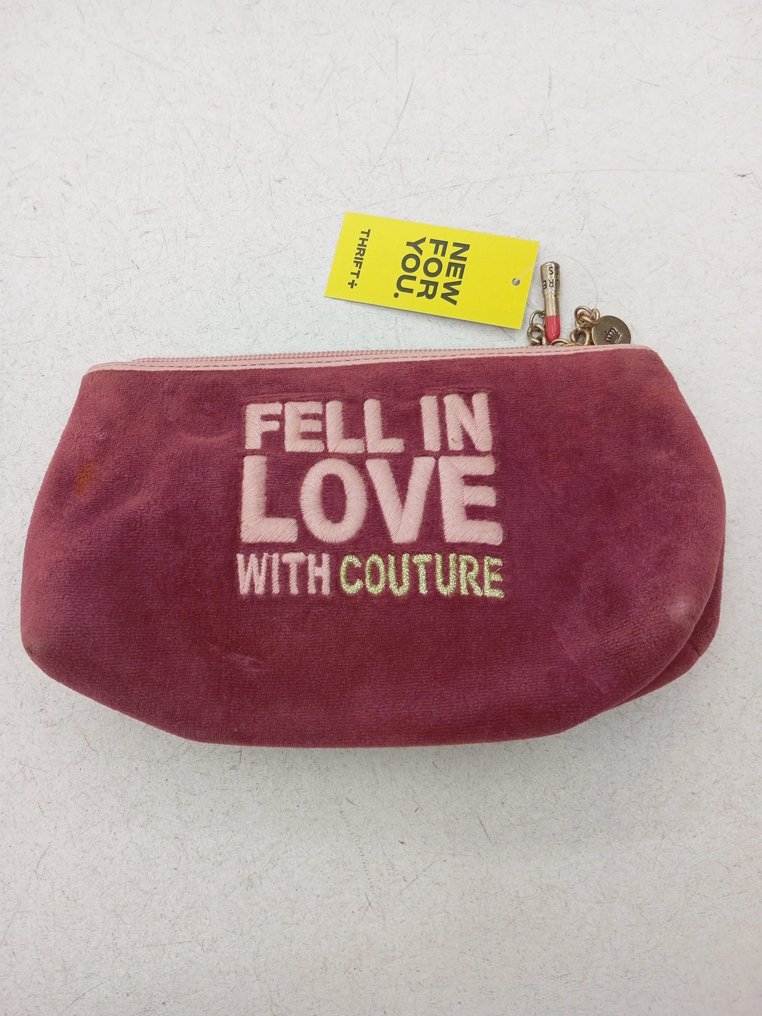 Juicy Couture Women's Bag Pink Graphic 100% Polyester Clutch - Image 2