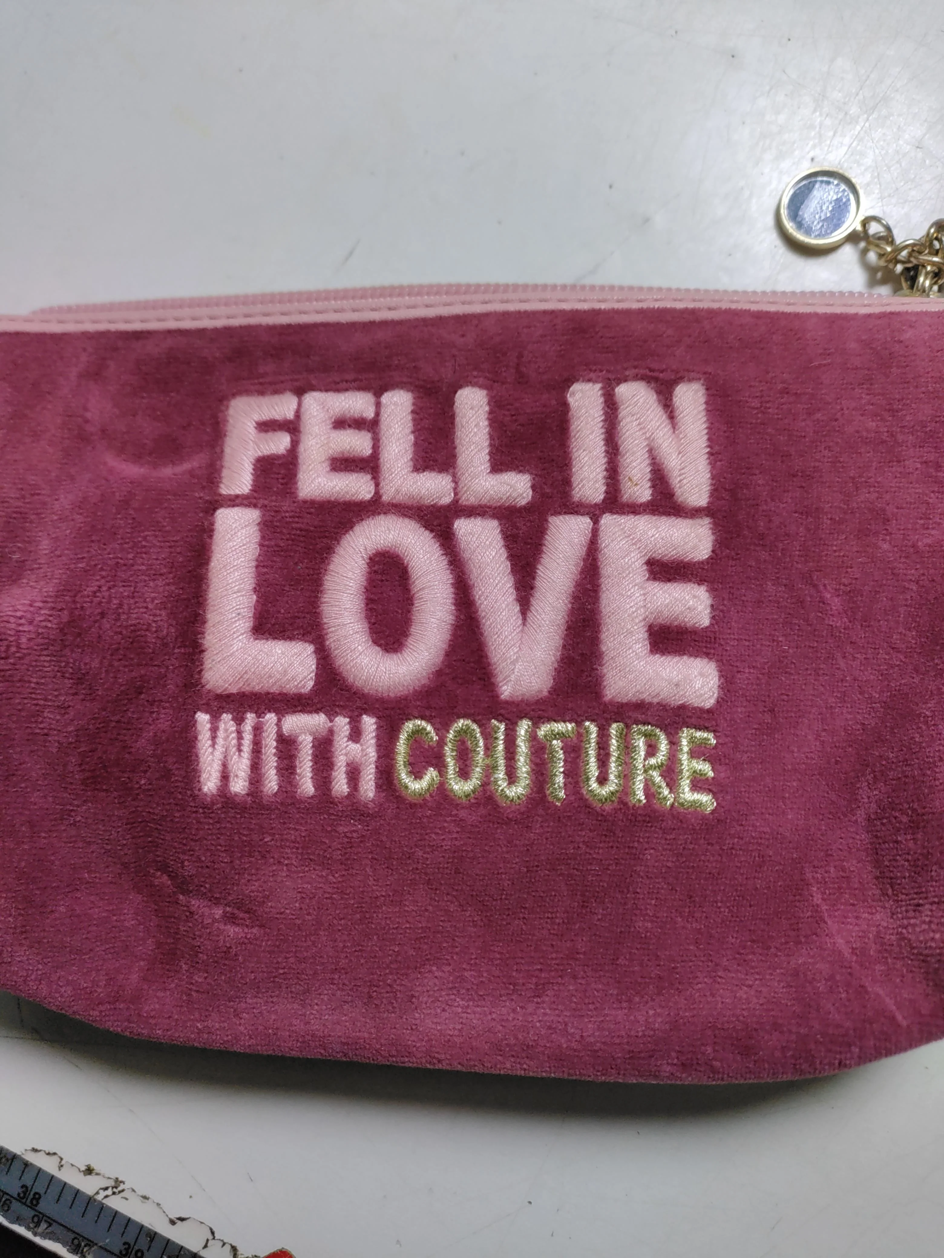 Juicy Couture Women's Bag Pink Graphic 100% Polyester Clutch - Image 6