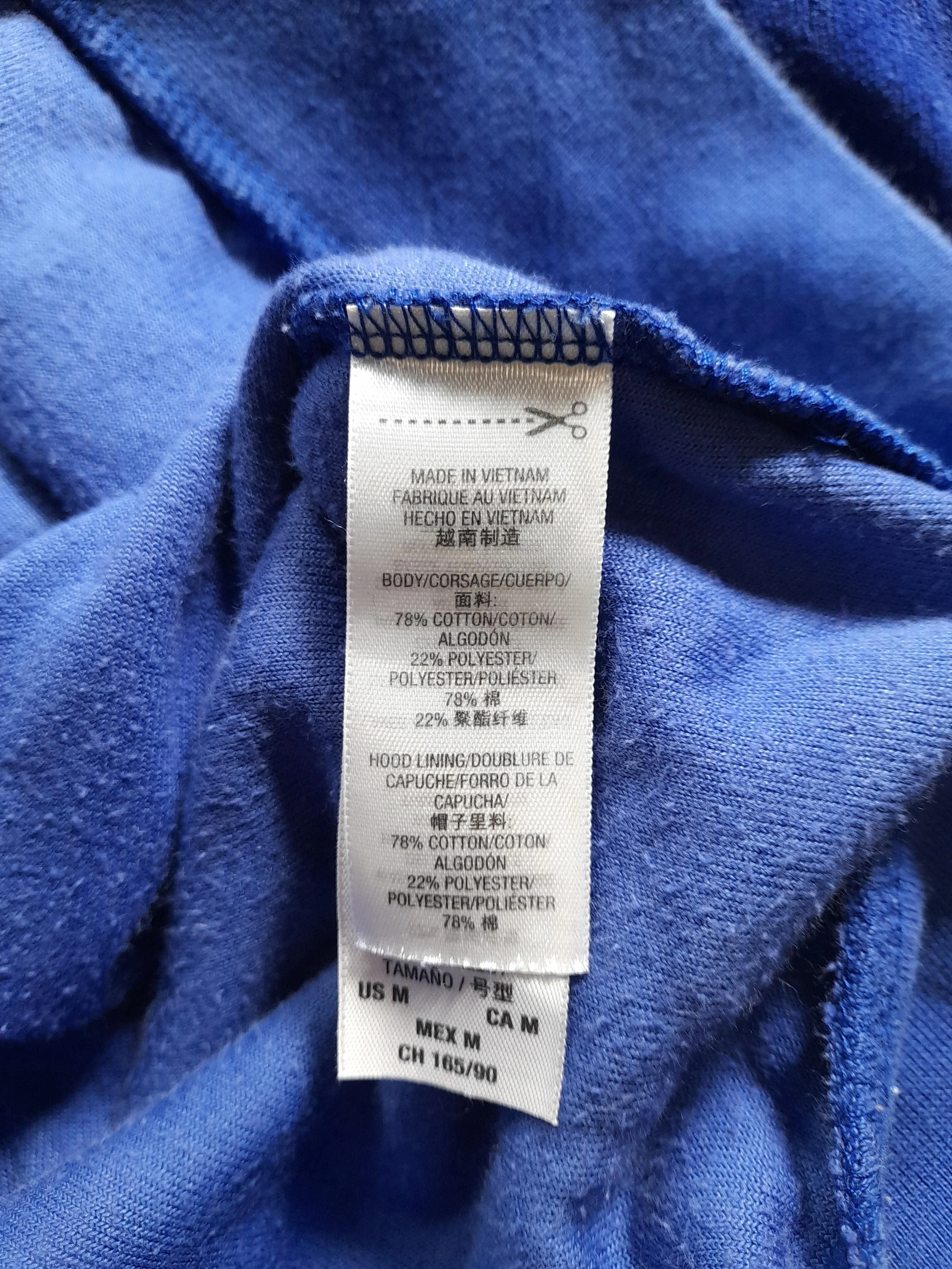 Juicy Couture Women's Hoodie M Blue Cotton with Polyester Pullover - Image 6