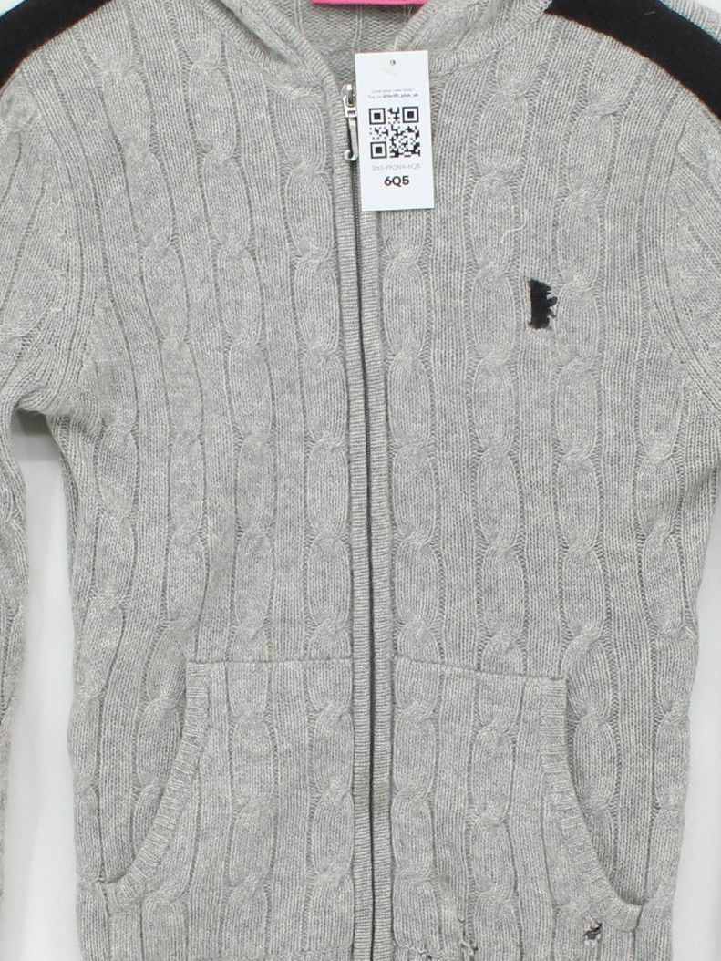 Juicy Couture Women's Hoodie S Grey 100% Cashmere Pullover - Image 3