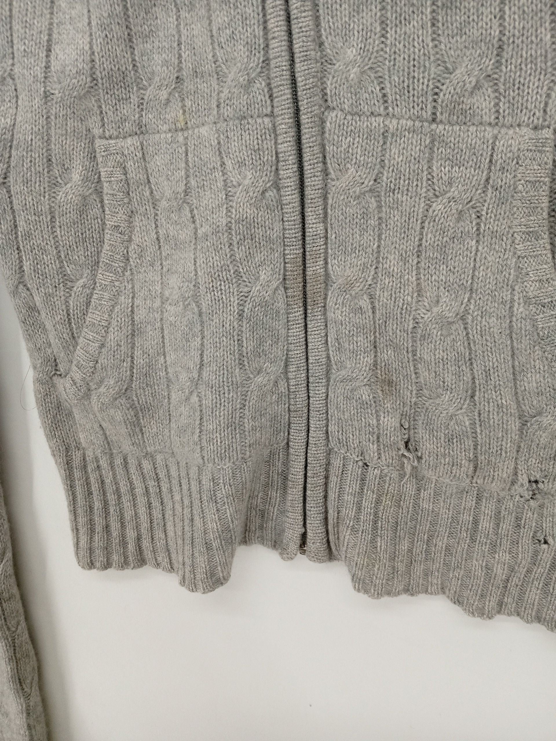 Juicy Couture Women's Hoodie S Grey 100% Cashmere Pullover - Image 5