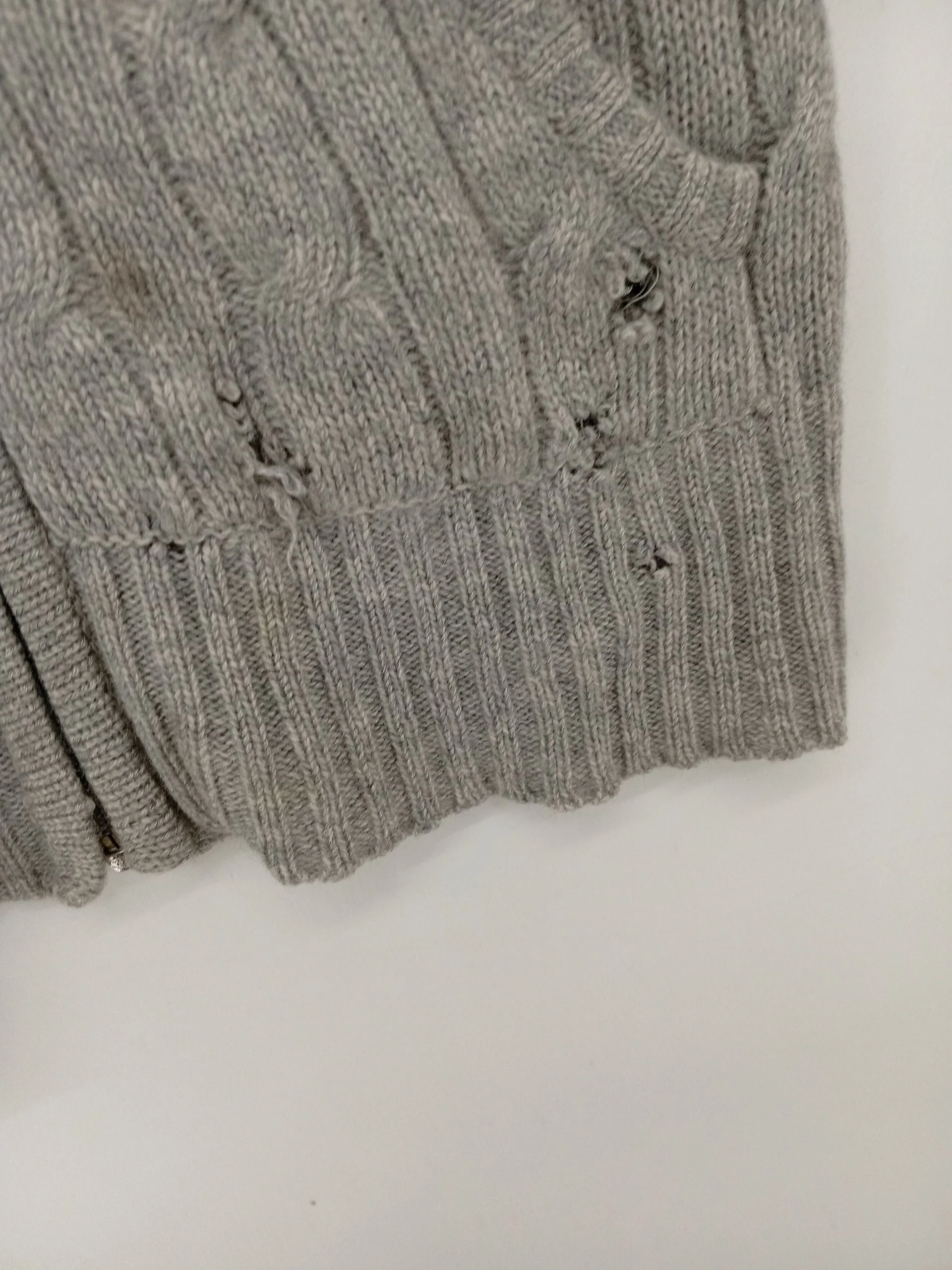 Juicy Couture Women's Hoodie S Grey 100% Cashmere Pullover - Image 6