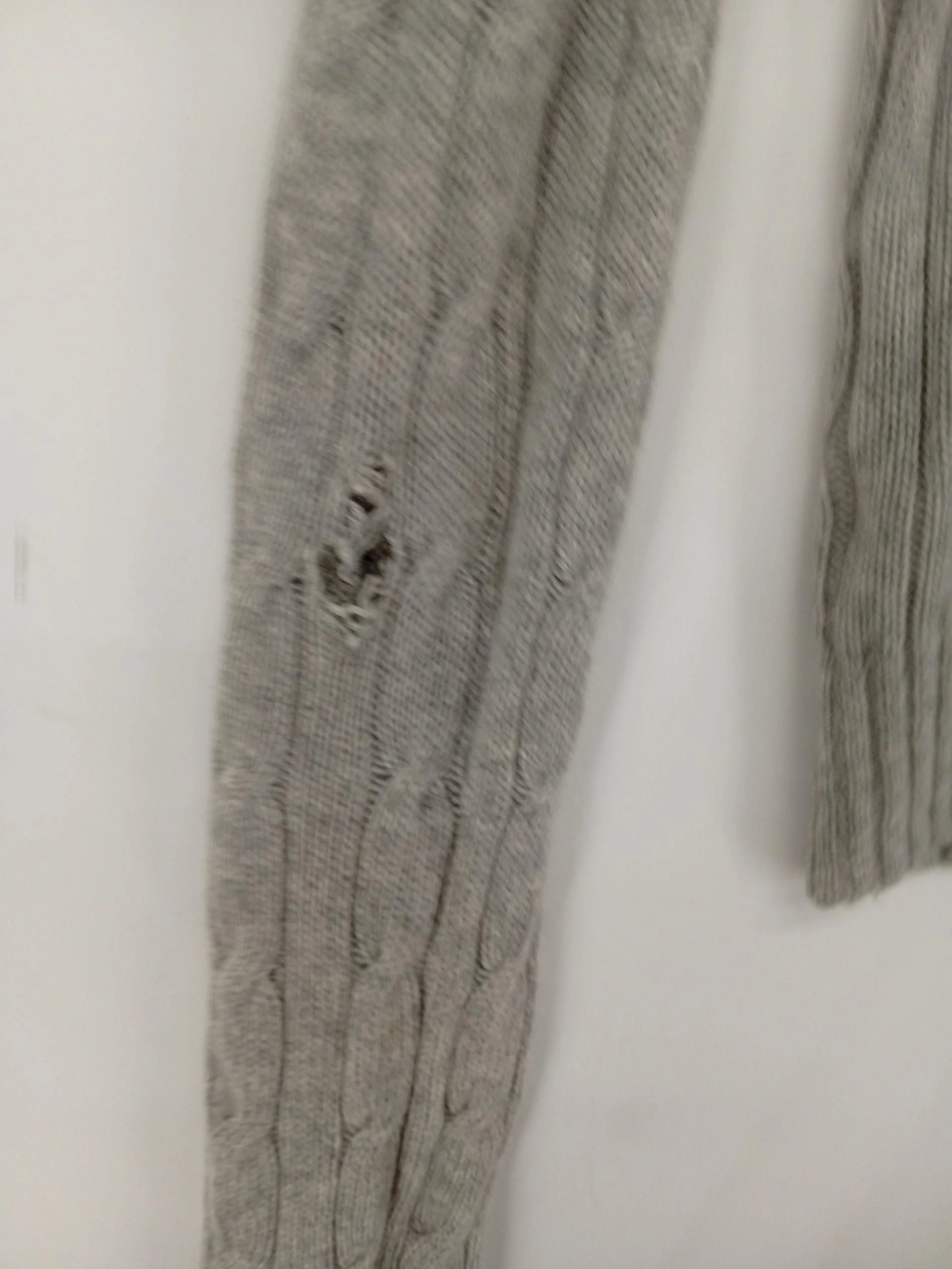 Juicy Couture Women's Hoodie S Grey 100% Cashmere Pullover - Image 9