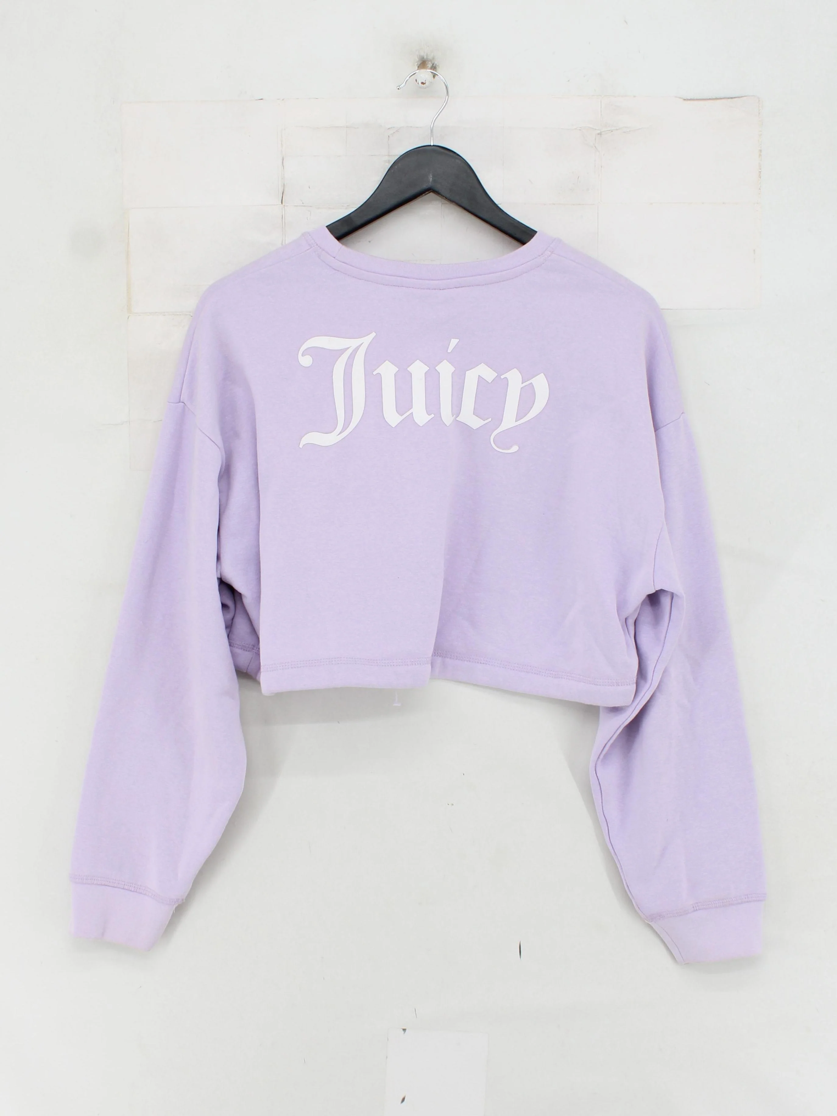 Juicy Couture Women's Hoodie S Purple Cotton with Polyester Pullover - Image 2