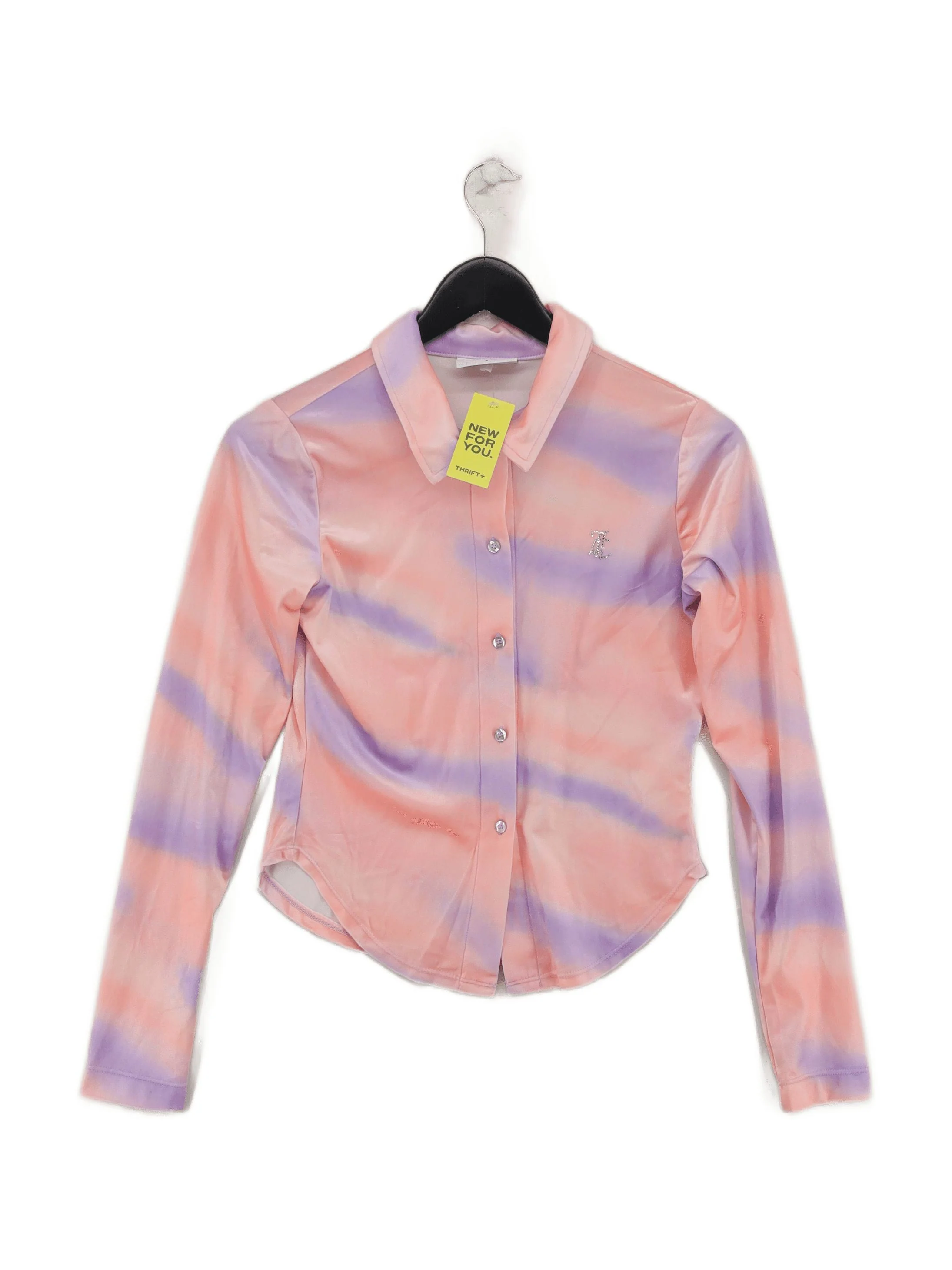 Juicy Couture Women's Shirt S Multi Polyester with Elastane Basic