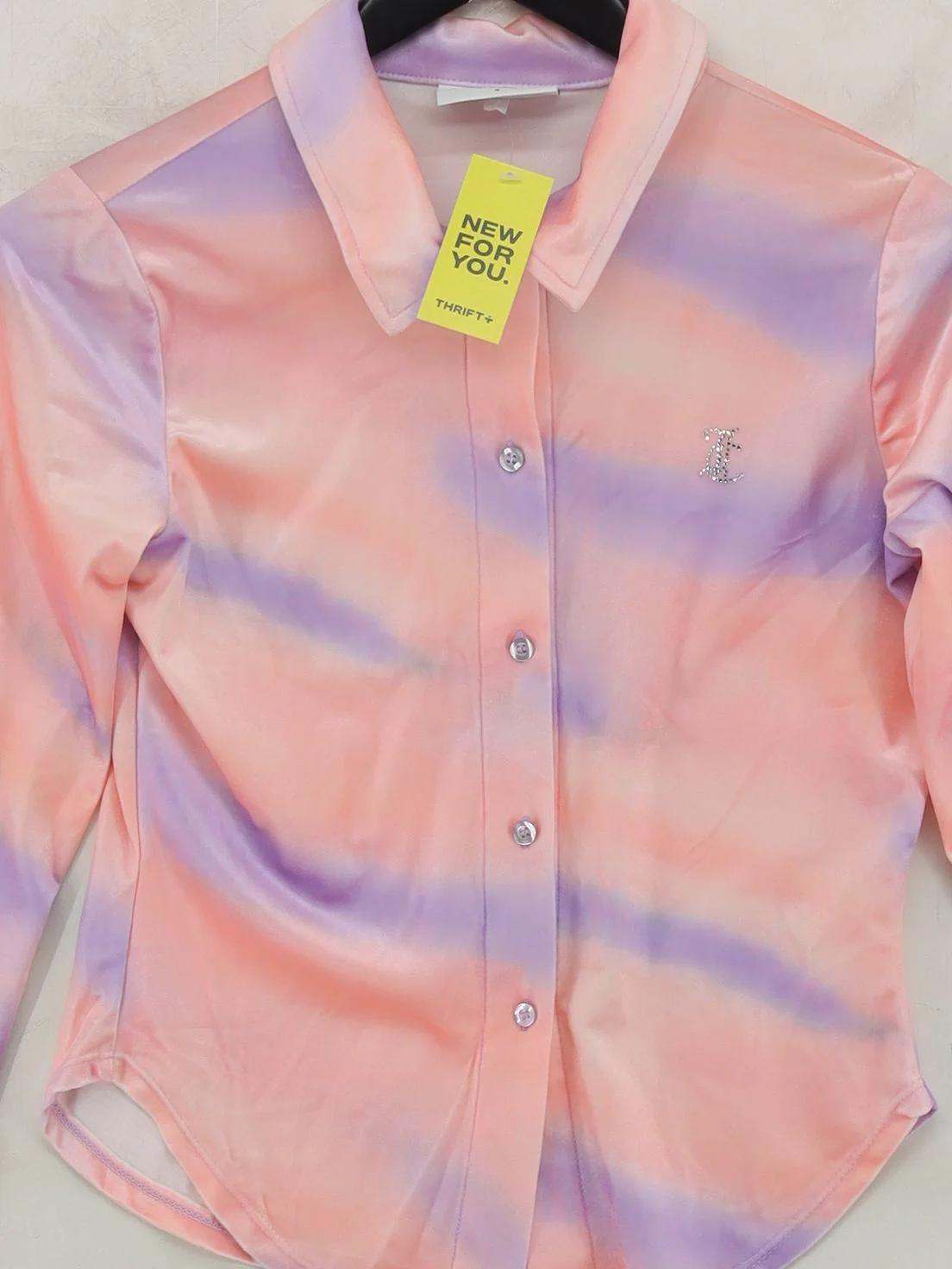 Juicy Couture Women's Shirt S Multi Polyester with Elastane Basic - Image 3
