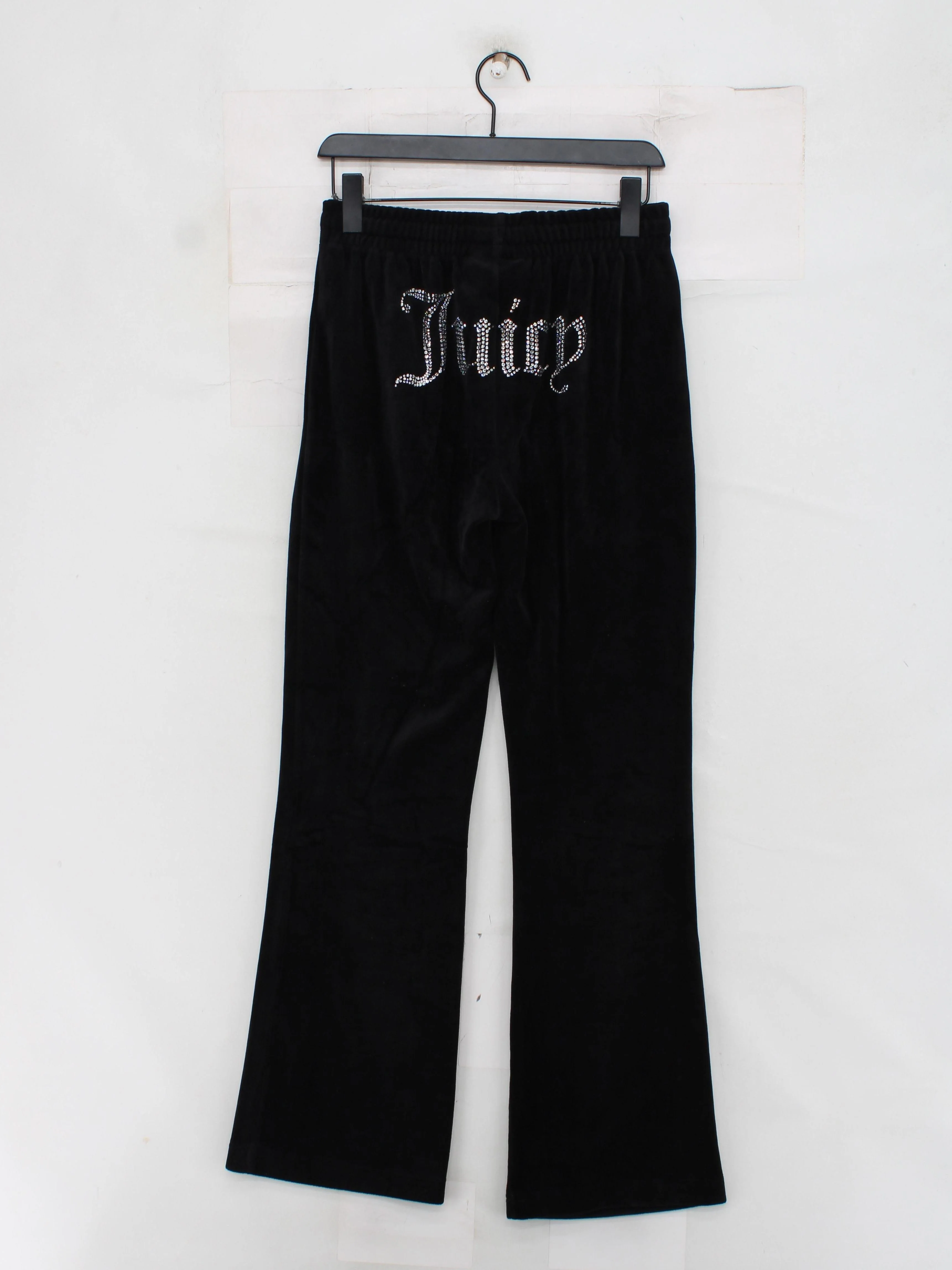 Juicy Couture Women's Sports Bottoms M Black Polyester with Elastane Sweatpants - Image 2