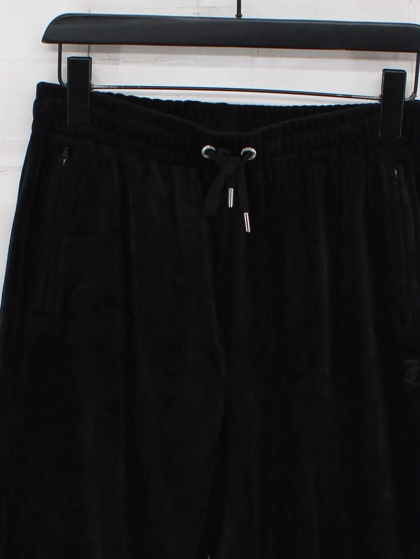 Juicy Couture Women's Sports Bottoms M Black Polyester with Elastane Sweatpants - Image 3