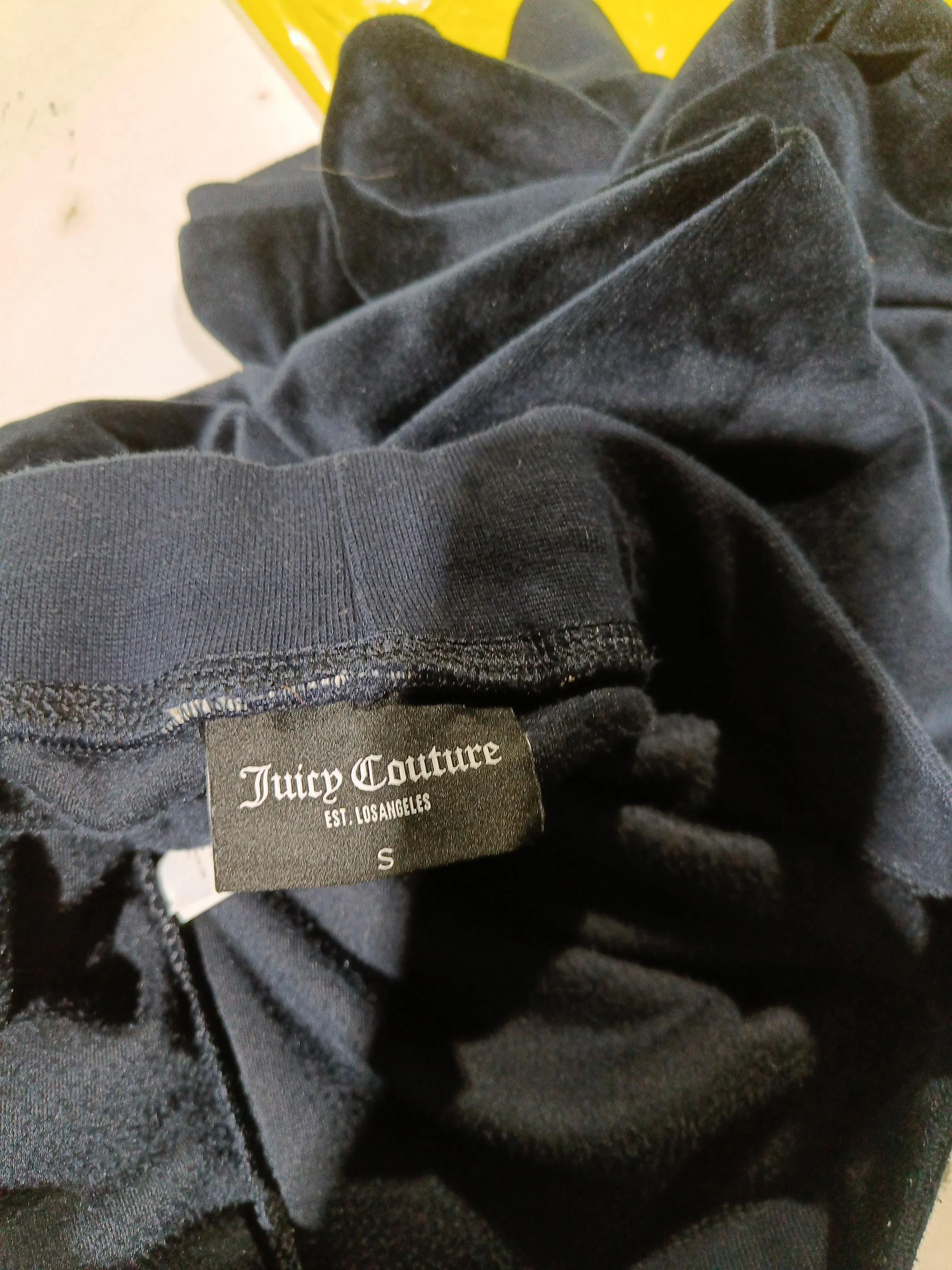 Juicy Couture Women's Sports Bottoms S Blue Cotton with Polyester Sweatpants - Image 5