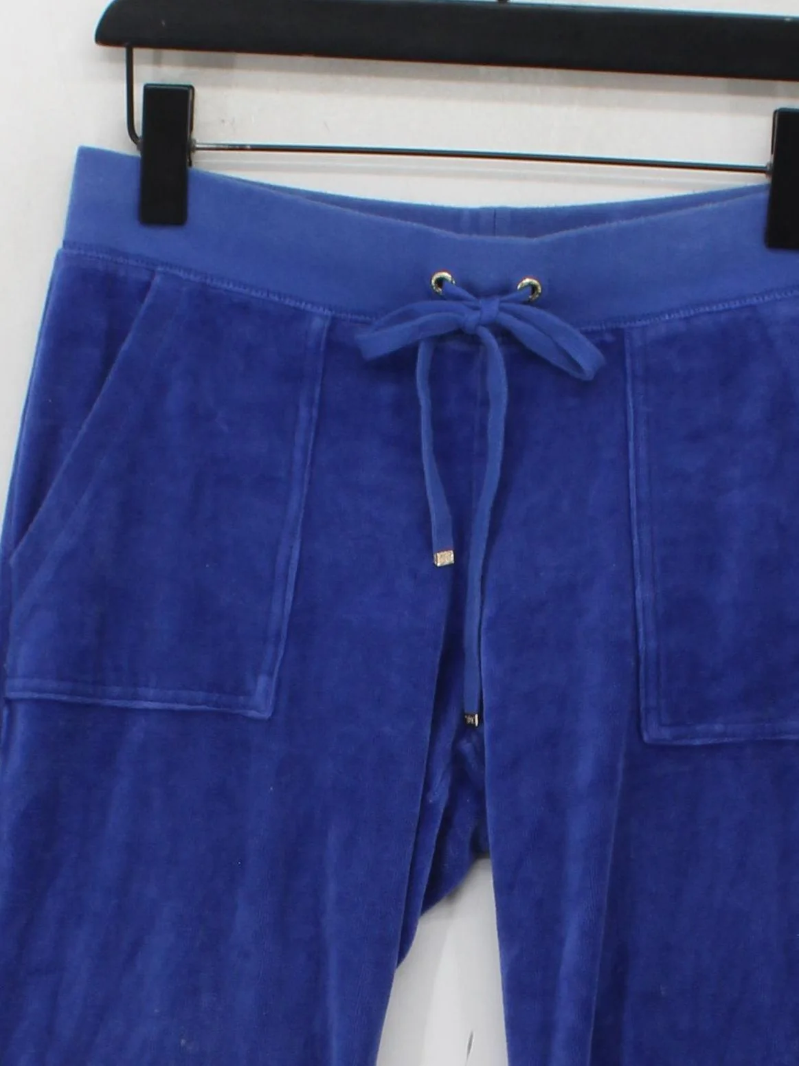 Juicy Couture Women's Sports Bottoms S Blue Cotton with Polyester Sweatpants - Image 3