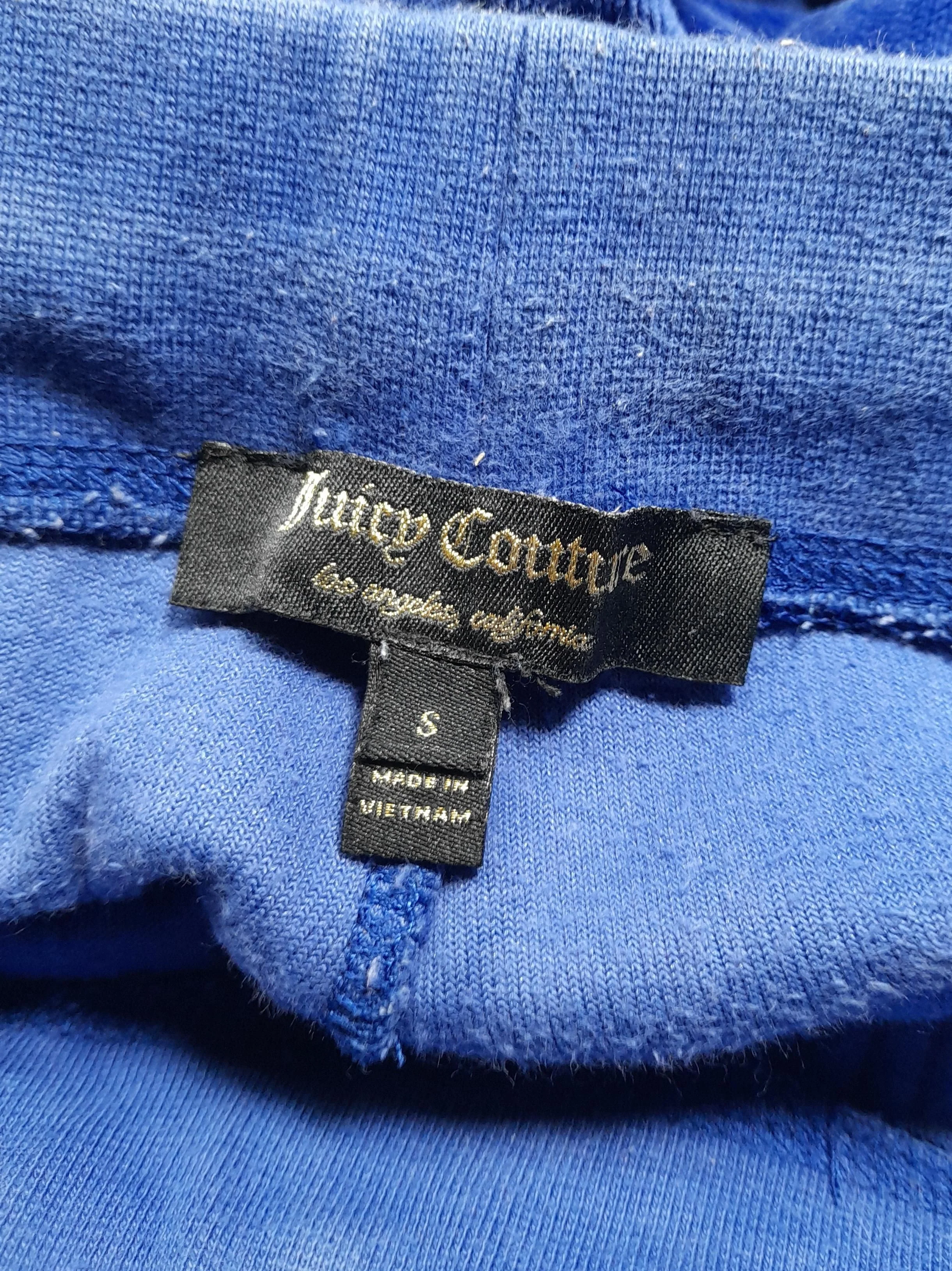 Juicy Couture Women's Sports Bottoms S Blue Cotton with Polyester Sweatpants - Image 6