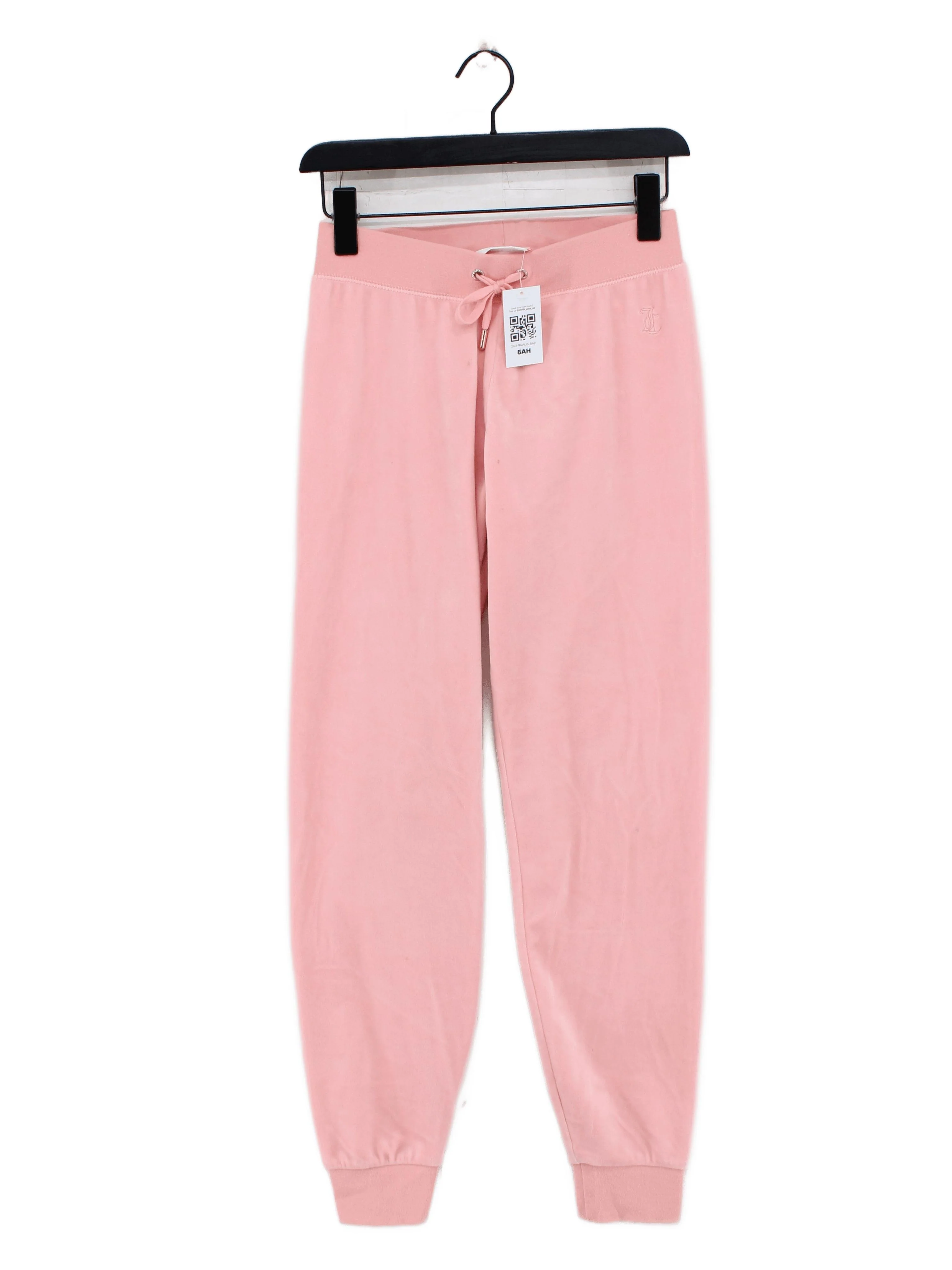 Juicy Couture Women's Sports Bottoms XS Pink Polyester with Elastane Sweatpants