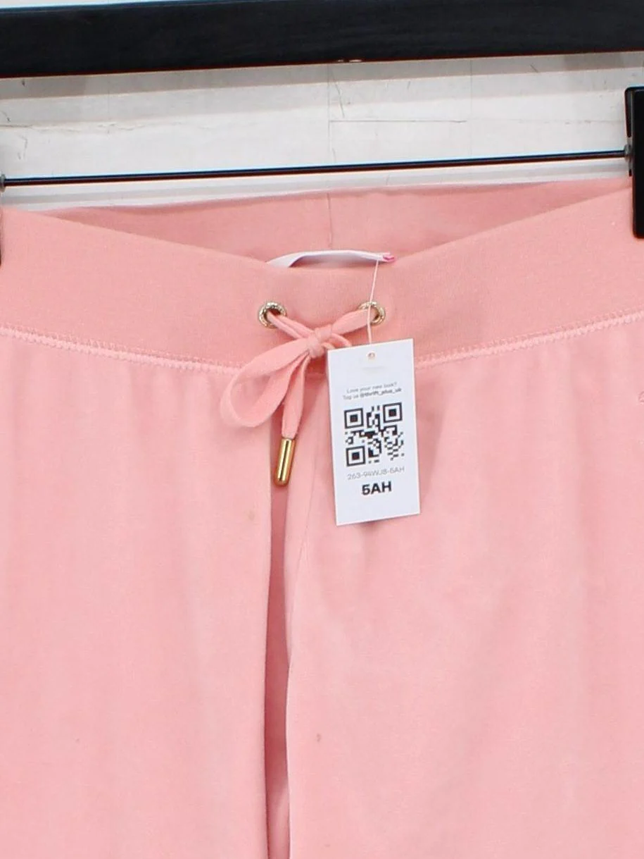 Juicy Couture Women's Sports Bottoms XS Pink Polyester with Elastane Sweatpants - Image 3