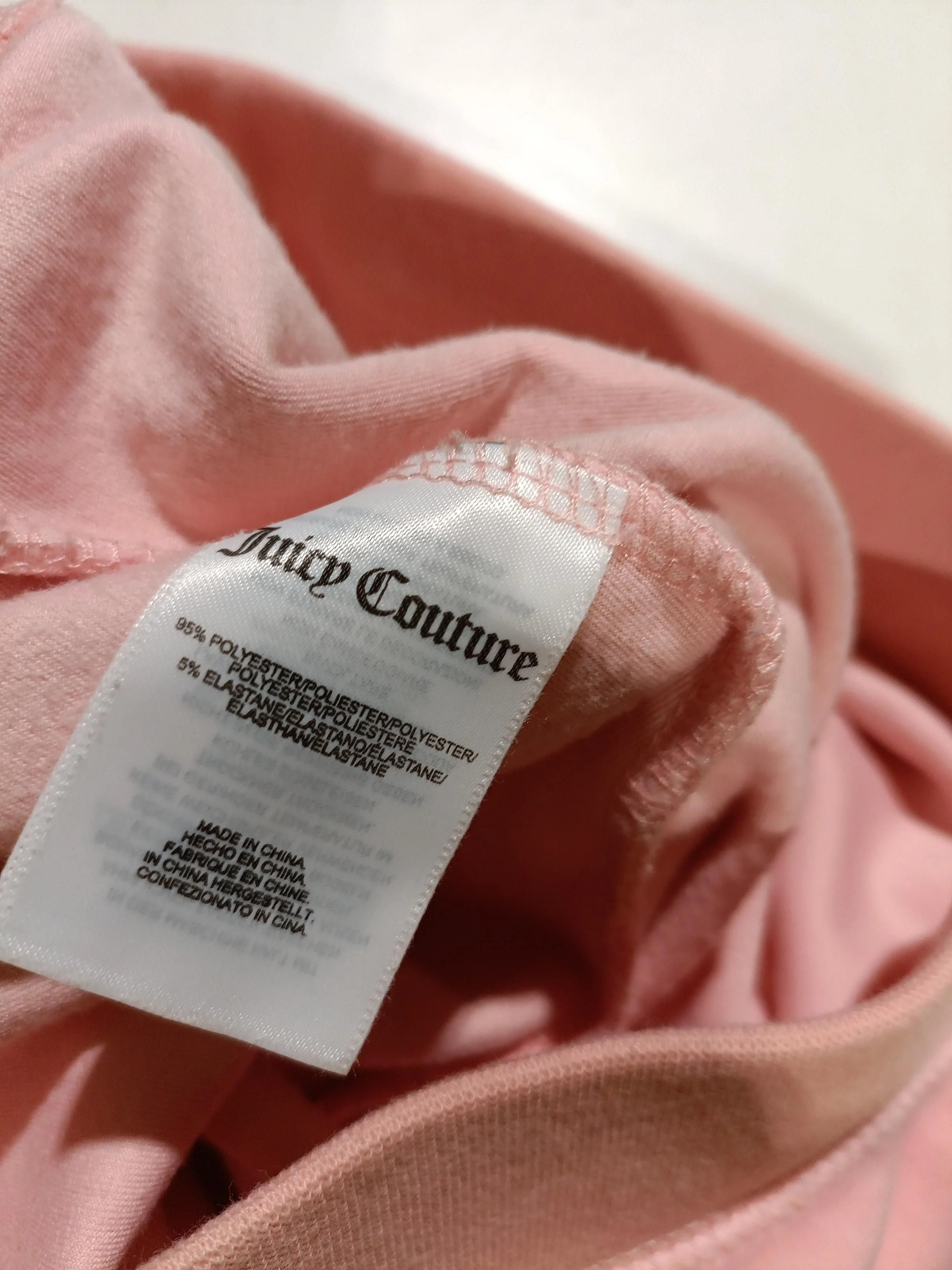 Juicy Couture Women's Sports Bottoms XS Pink Polyester with Elastane Sweatpants - Image 7