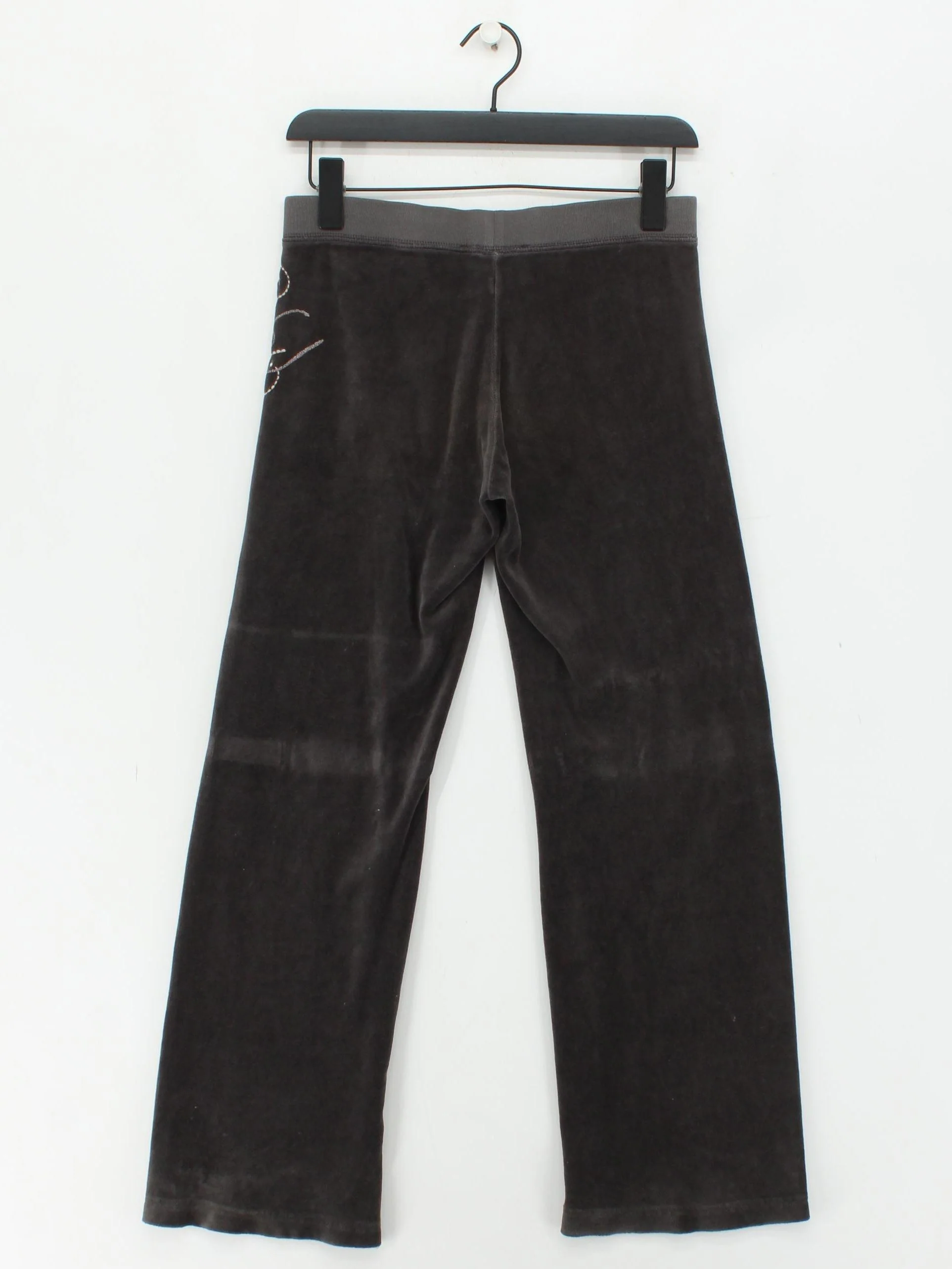 Juicy Couture Women's Sports Bottoms XXS Grey Cotton with Polyester Sweatpants - Image 2