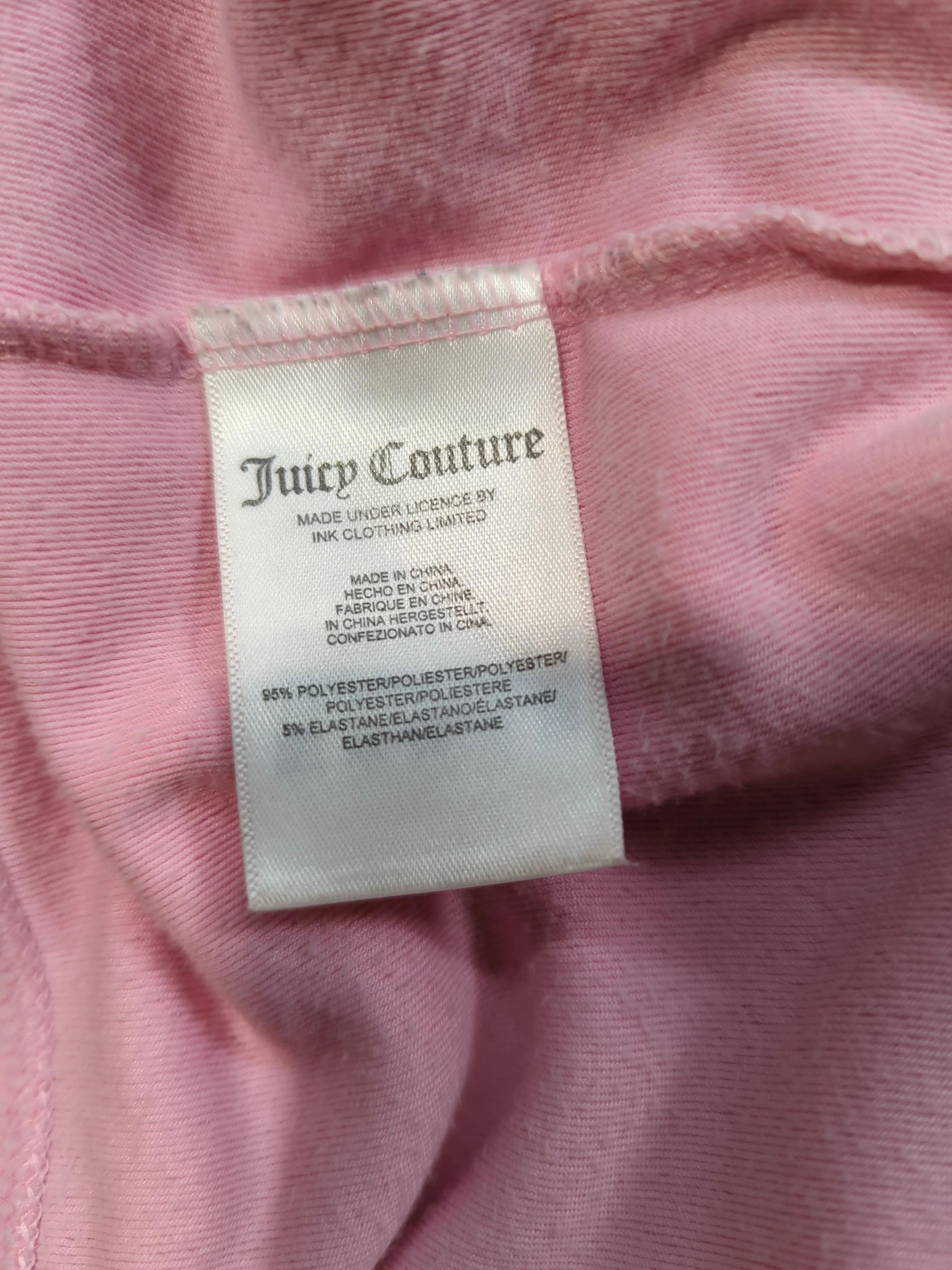 Juicy Couture Women's Top S Pink Polyester with Elastane Basic - Image 6
