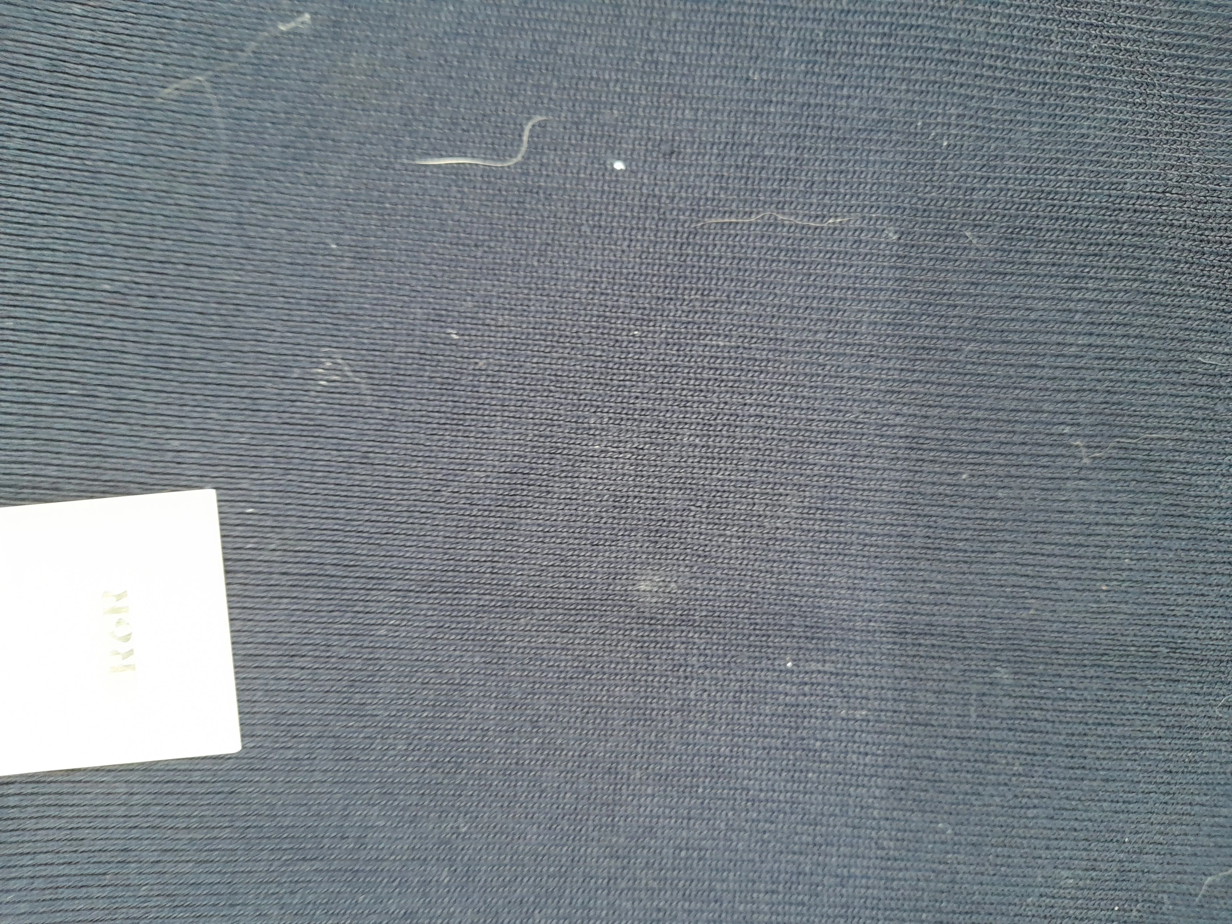 Jumper Men's Jumper L Blue Striped Viscose with Nylon Round Neck Pullover - Image 7