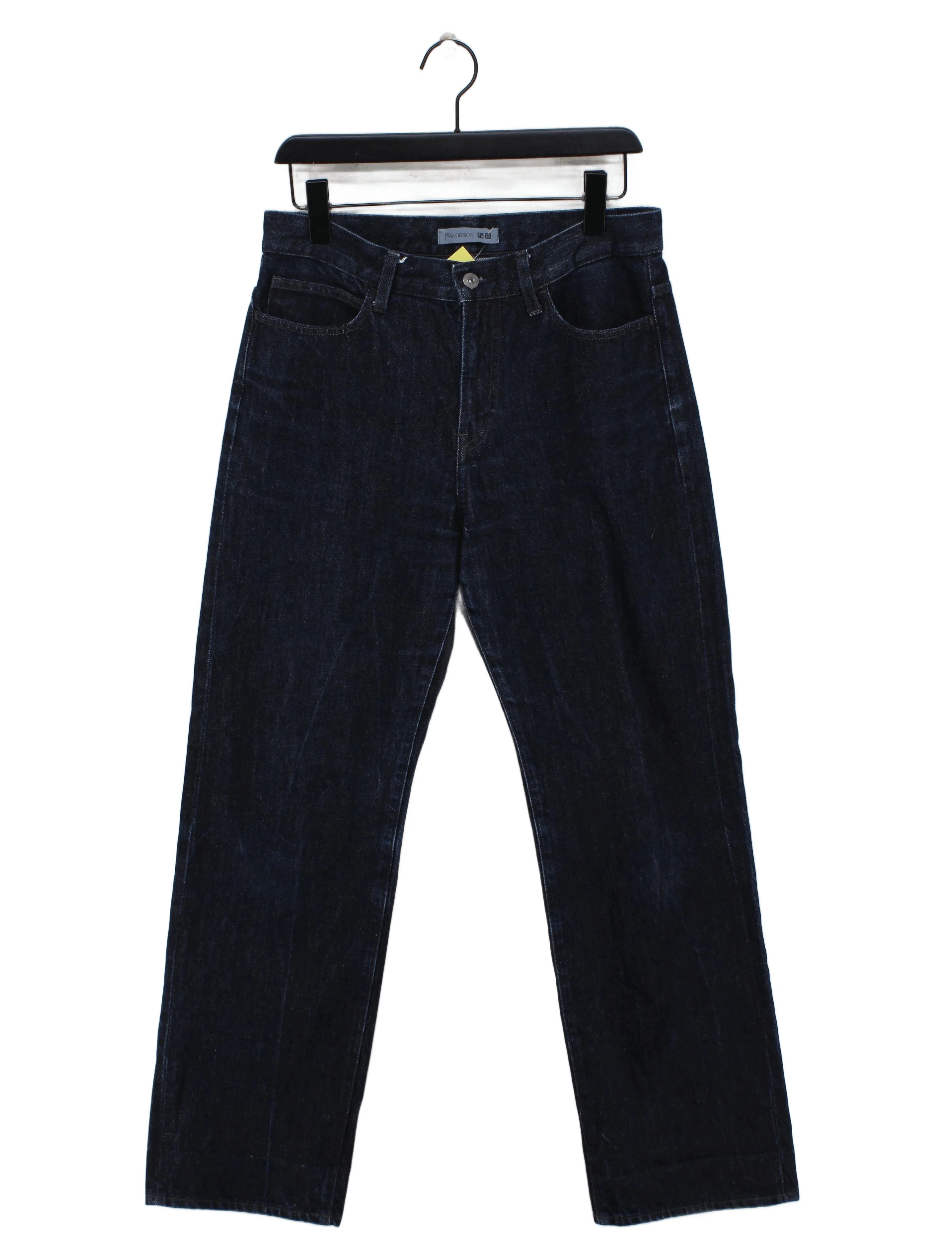 JW Anderson X Uniqlo Men's Jeans W 27 in Blue Cotton with Polyester Straight