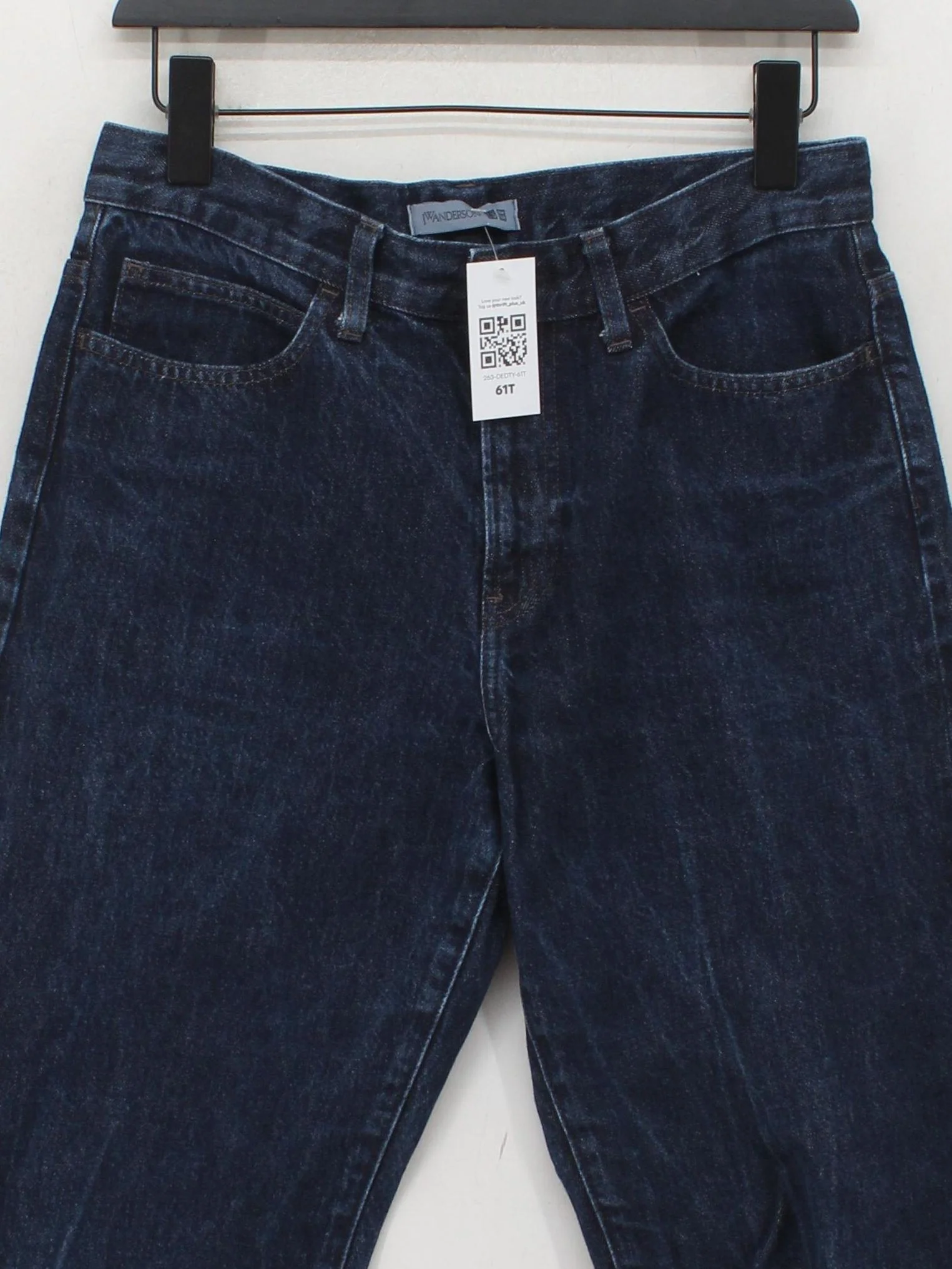 JW Anderson X Uniqlo Men's Jeans W 32 in Blue 100% Cotton Straight - Image 3