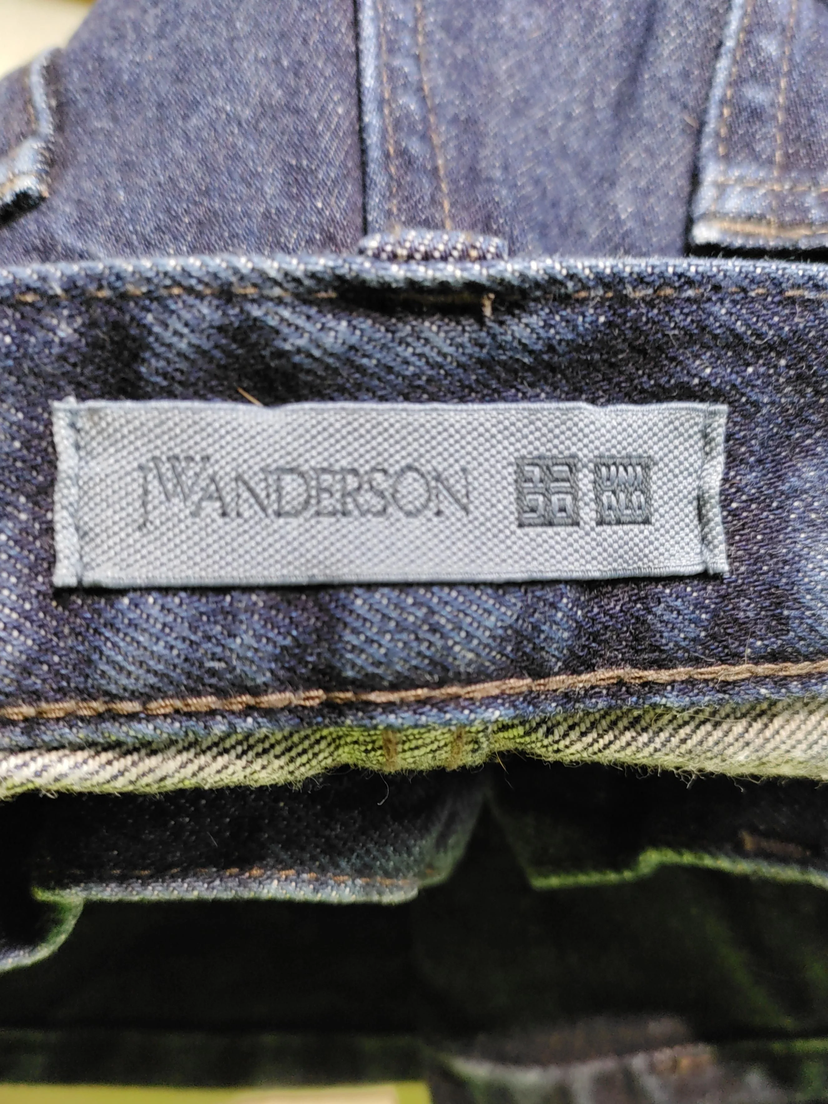 JW Anderson X Uniqlo Men's Jeans W 32 in Blue 100% Cotton Straight - Image 6