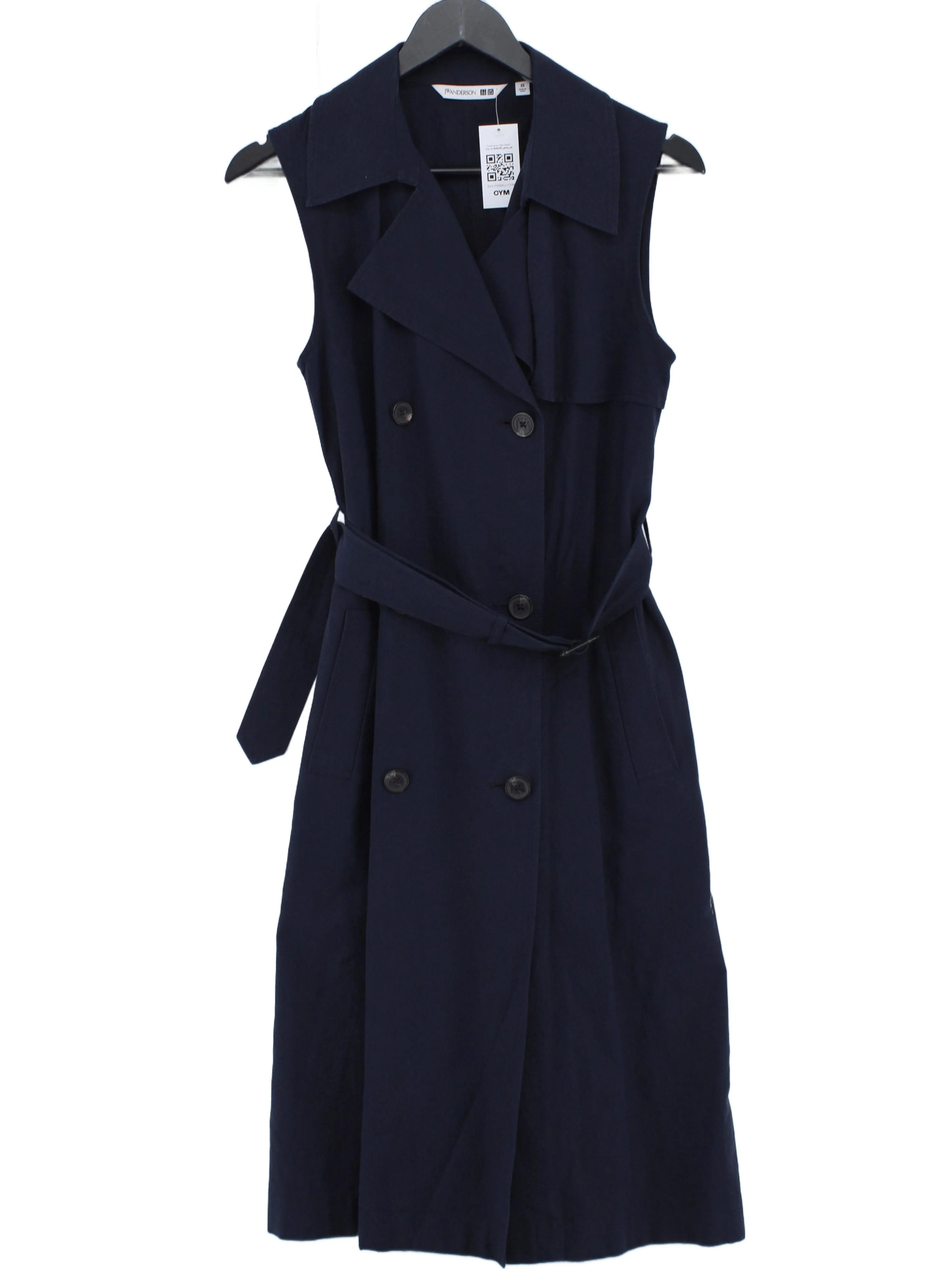 JW Anderson x uniqlo Shirt Midi Dress XS in Blue