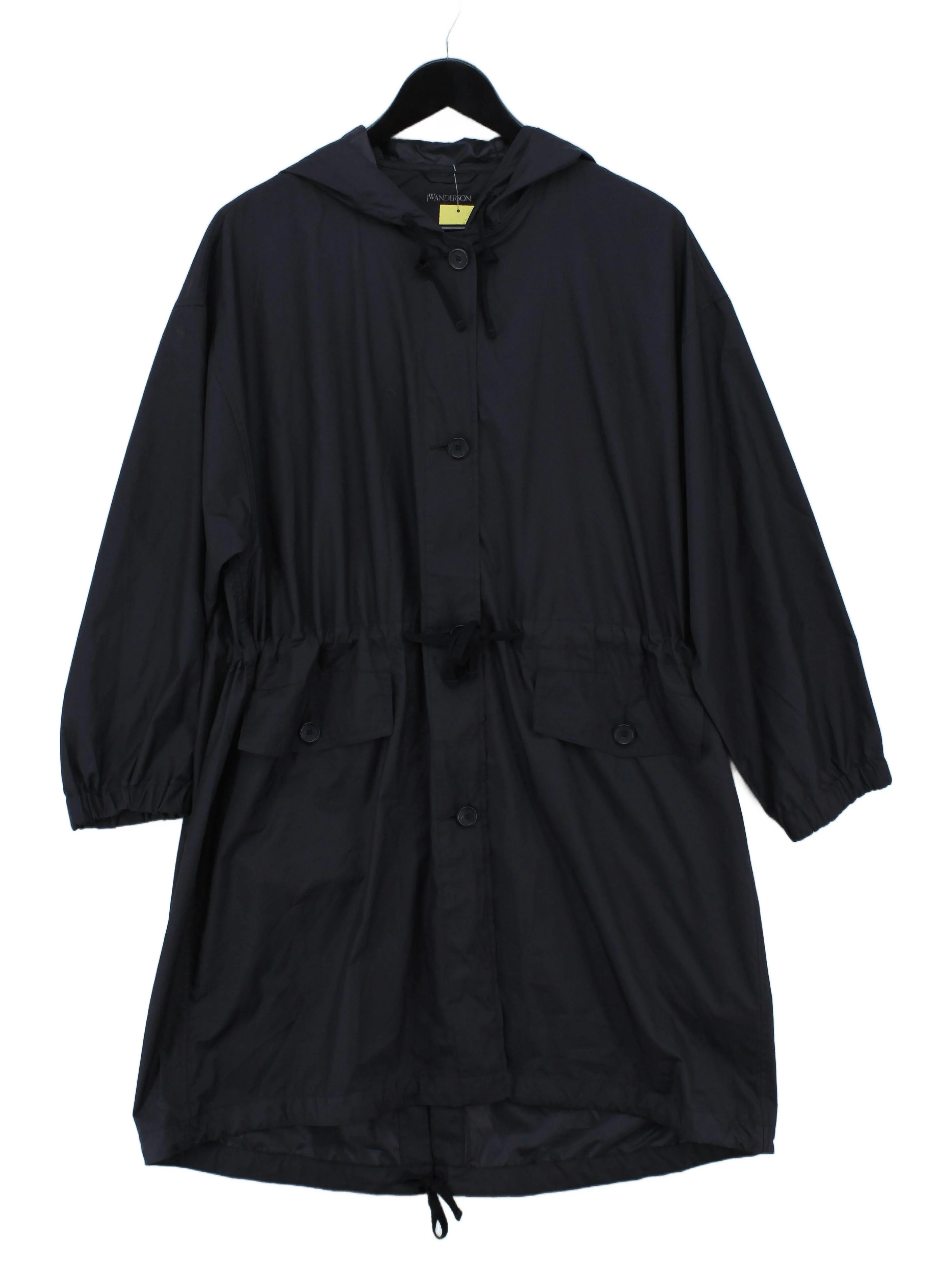 JW Anderson X Uniqlo Women's Coat M Blue 100% Nylon Rain Coat