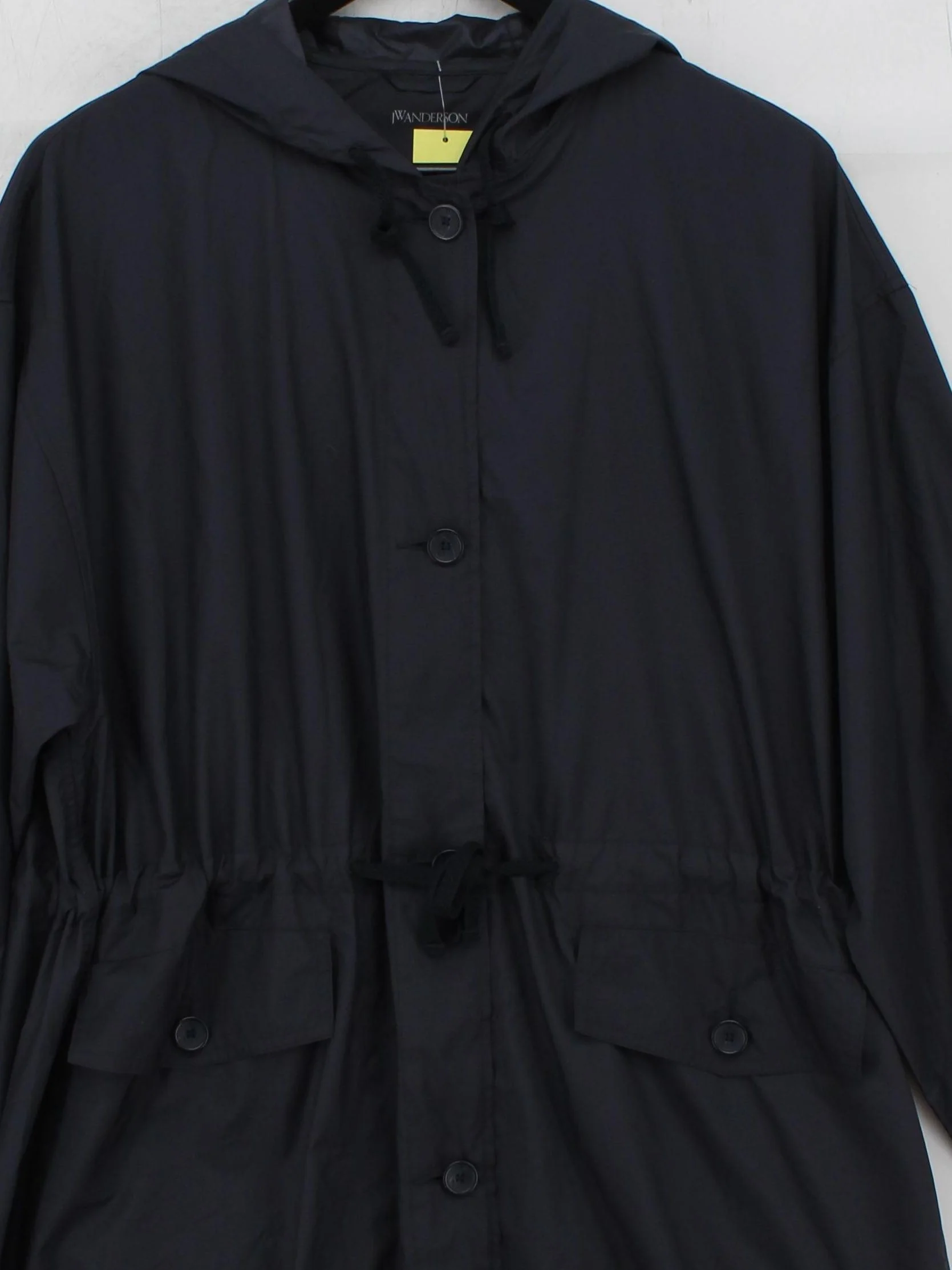 JW Anderson X Uniqlo Women's Coat M Blue 100% Nylon Rain Coat - Image 3