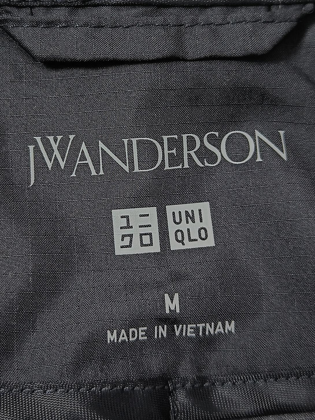 JW Anderson X Uniqlo Women's Coat M Blue 100% Nylon Rain Coat - Image 5
