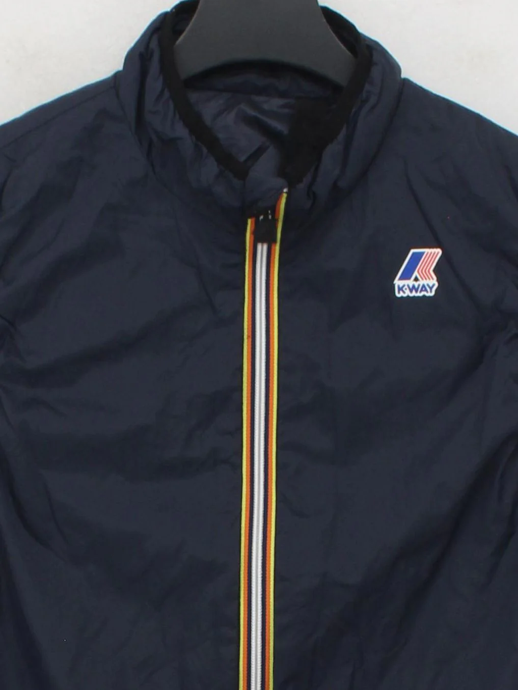 K-way Men's Coat M Blue Nylon with Polyester Overcoat - Image 3