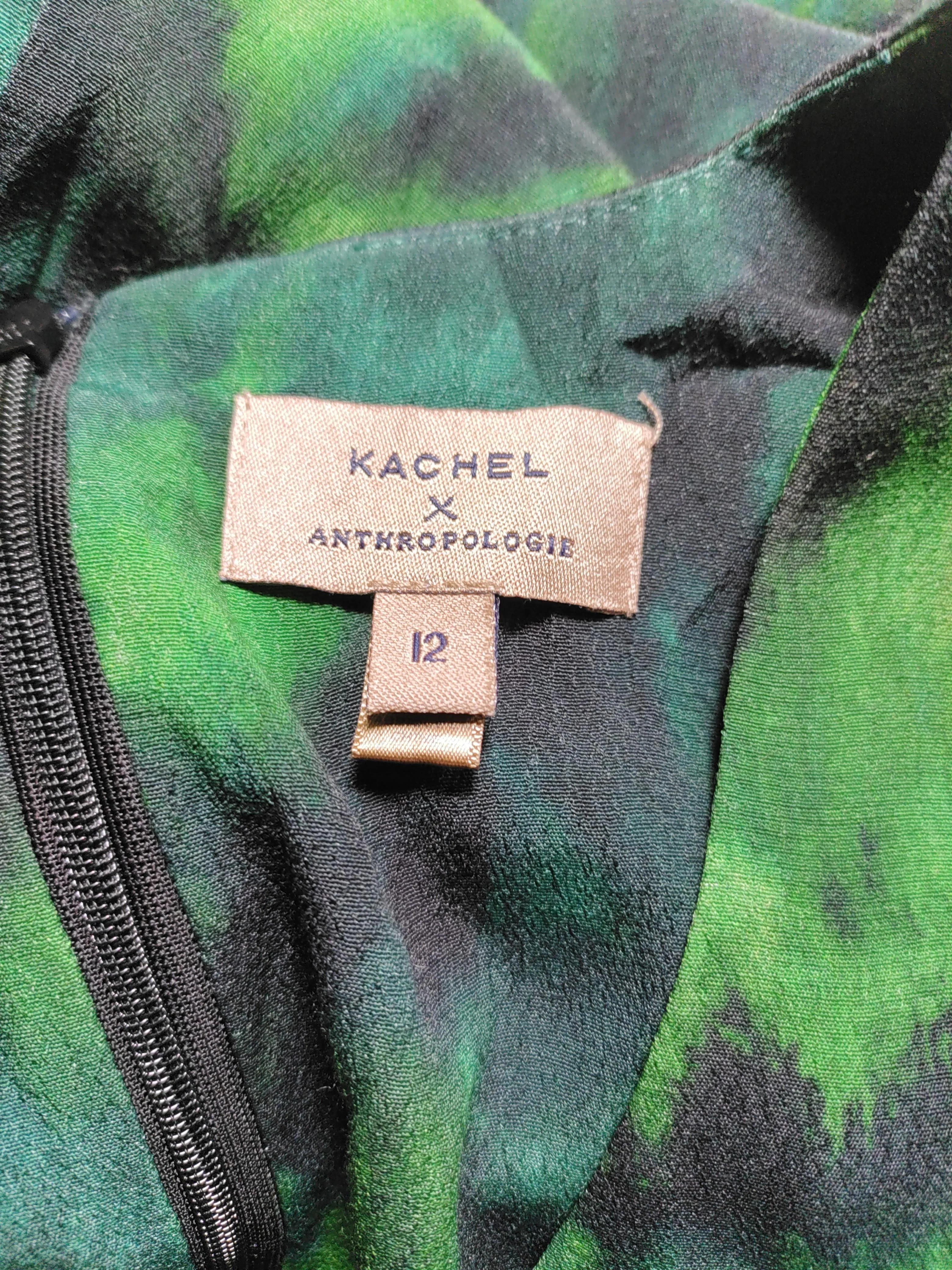 Kachel x Anthropologie Shirt Midi Dress UK12 in Multi - Image 5