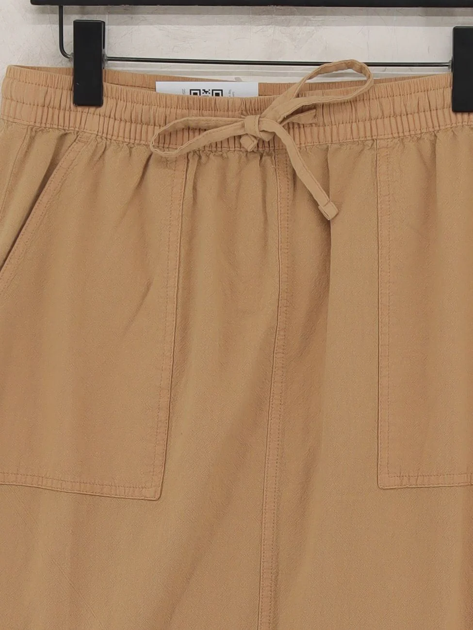 Kaffe Women's Midi Skirt UK 12 Tan 100% Cotton Midi Straight & Pencil - Image 3