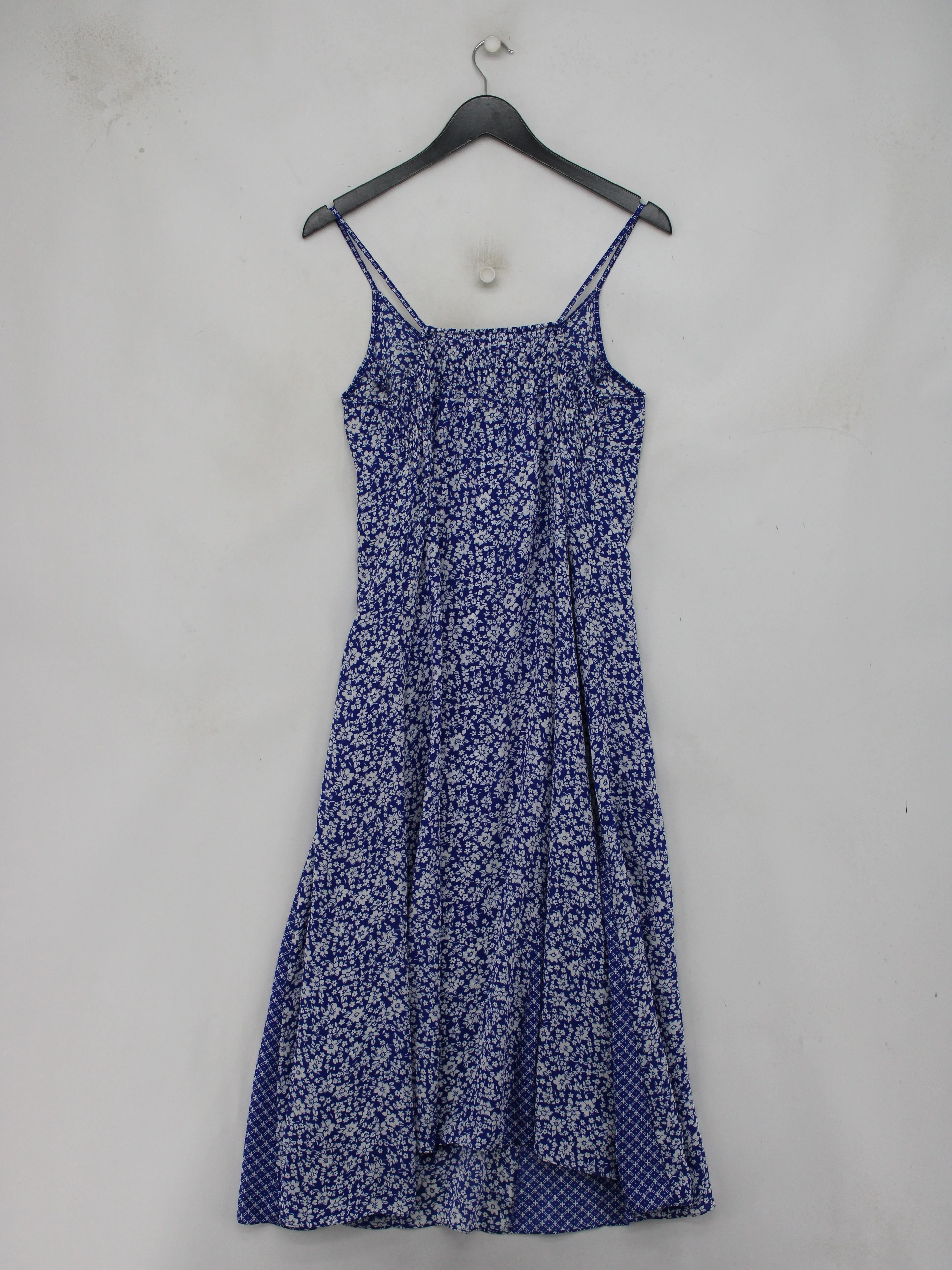 Kanga Collection by Dale Tryon Slip Midi Dress M in Blue - Image 2