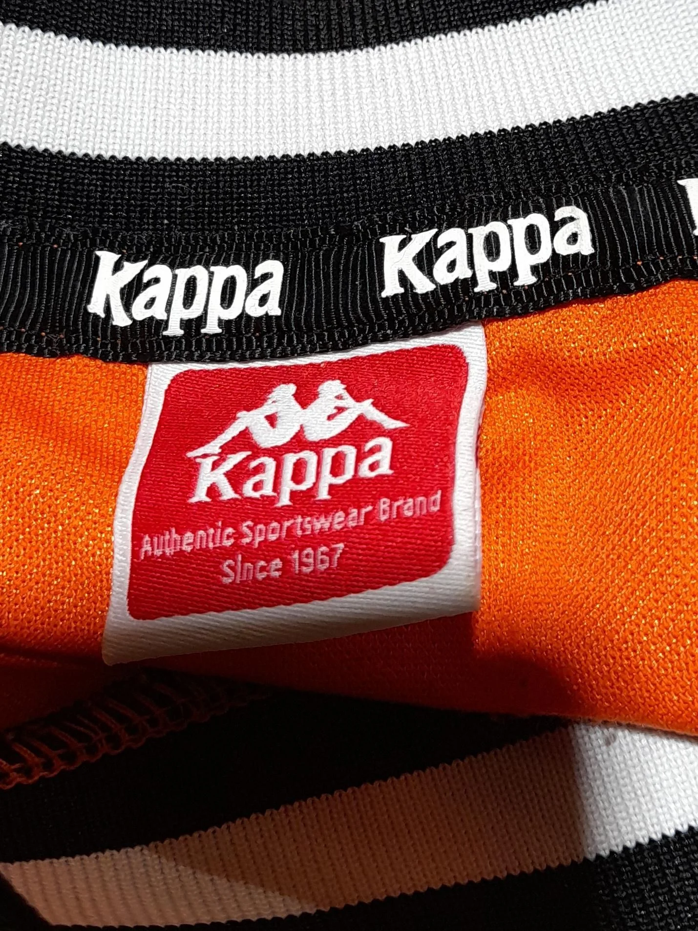 Kappa Men's T-Shirt M Orange 100% Polyester Basic - Image 6