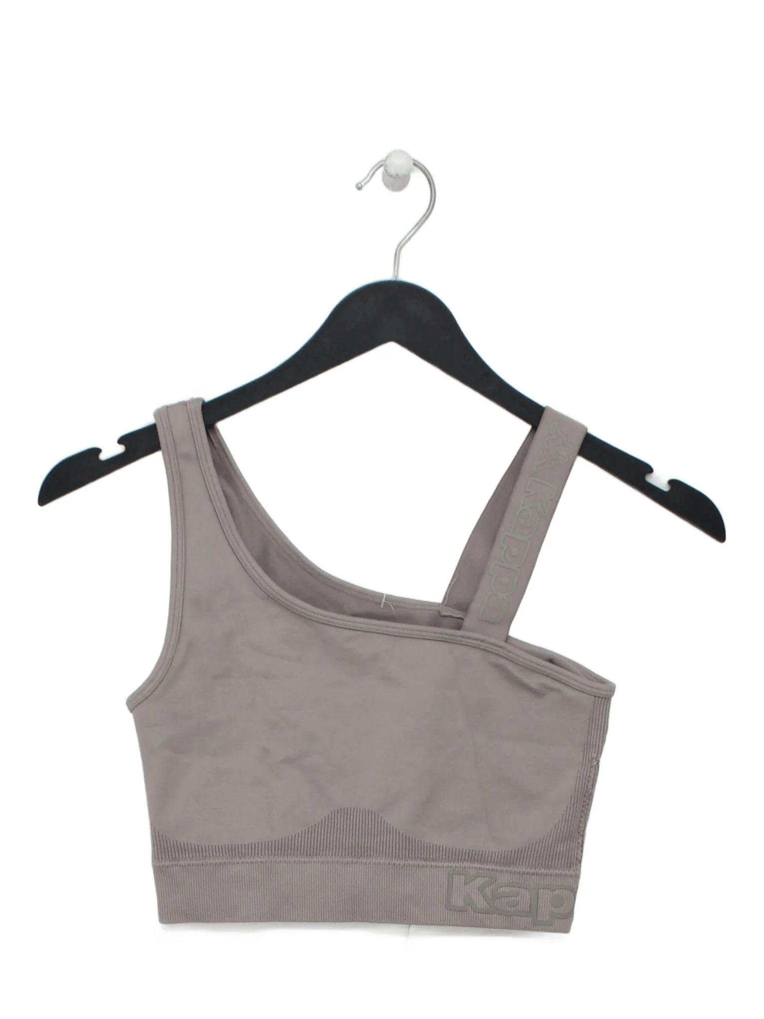 Kappa Women's T-Shirt XS Grey Nylon with Elastane Sleeveless Basic