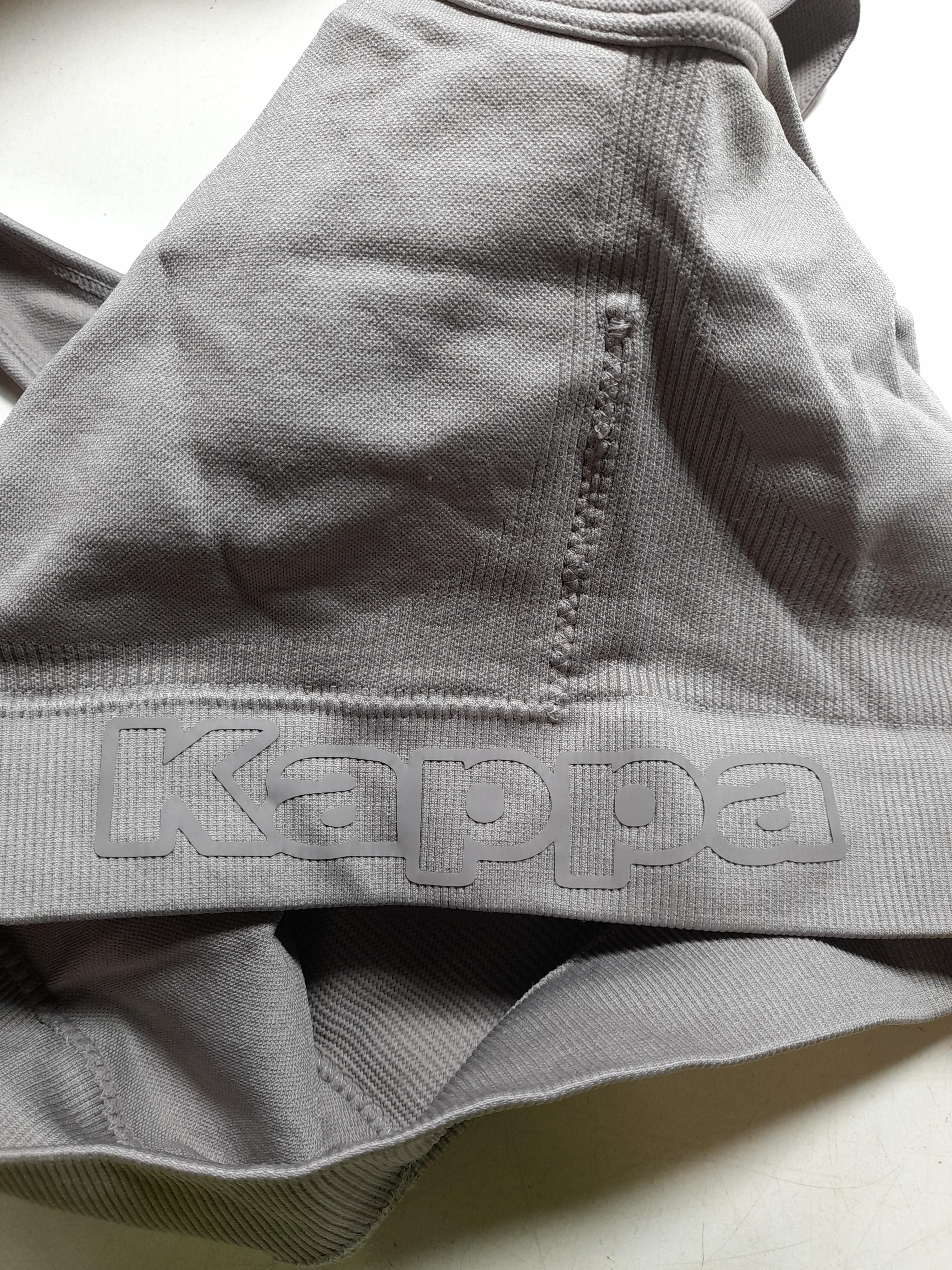 Kappa Women's T-Shirt XS Grey Nylon with Elastane Sleeveless Basic - Image 5
