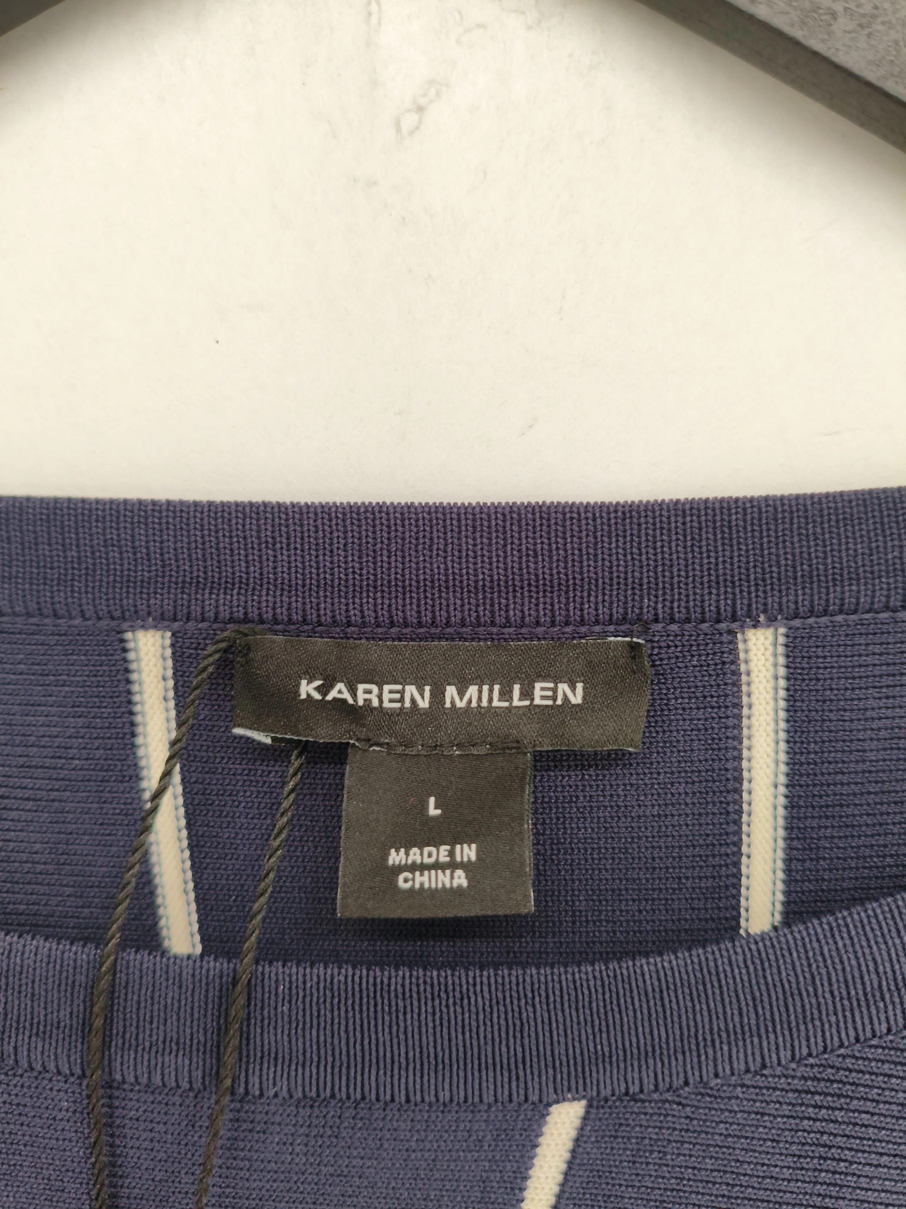 Karen Millen A-Line Maxi Dress L in Blue RRP £149 - Image 5