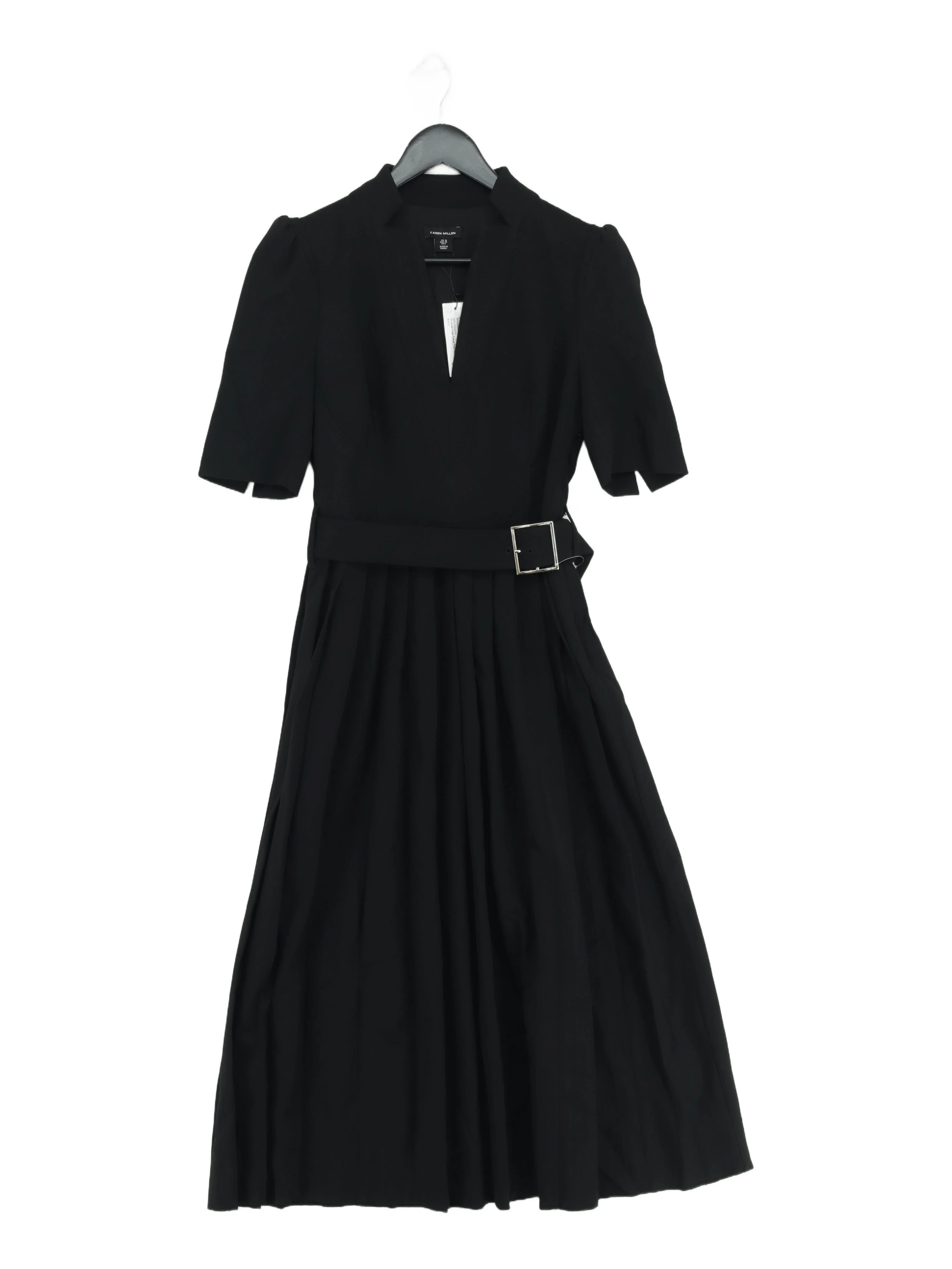Karen Millen A-Line Maxi Dress UK10 in Black RRP £219 - Image 2