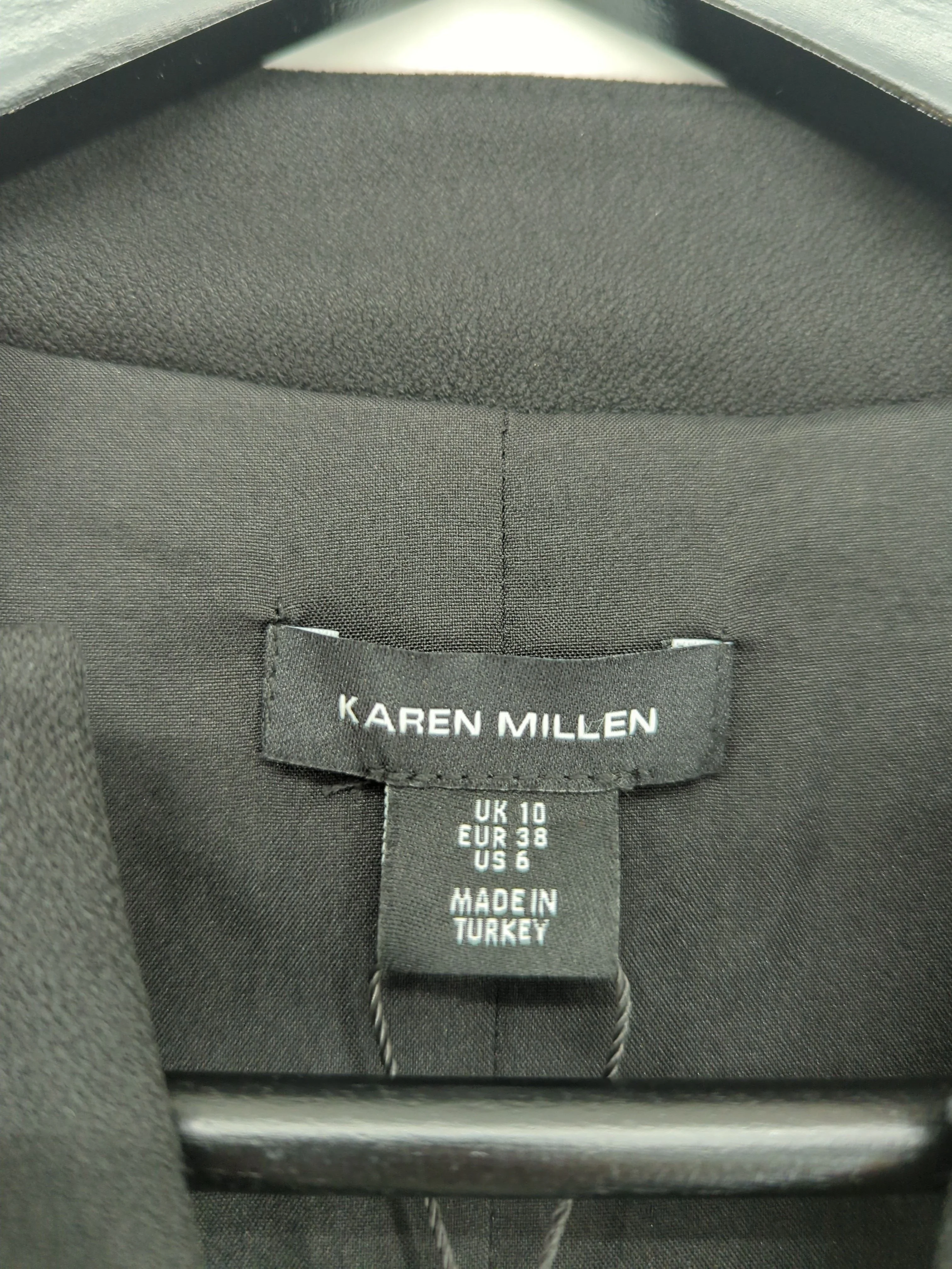 Karen Millen A-Line Maxi Dress UK10 in Black RRP £219 - Image 7
