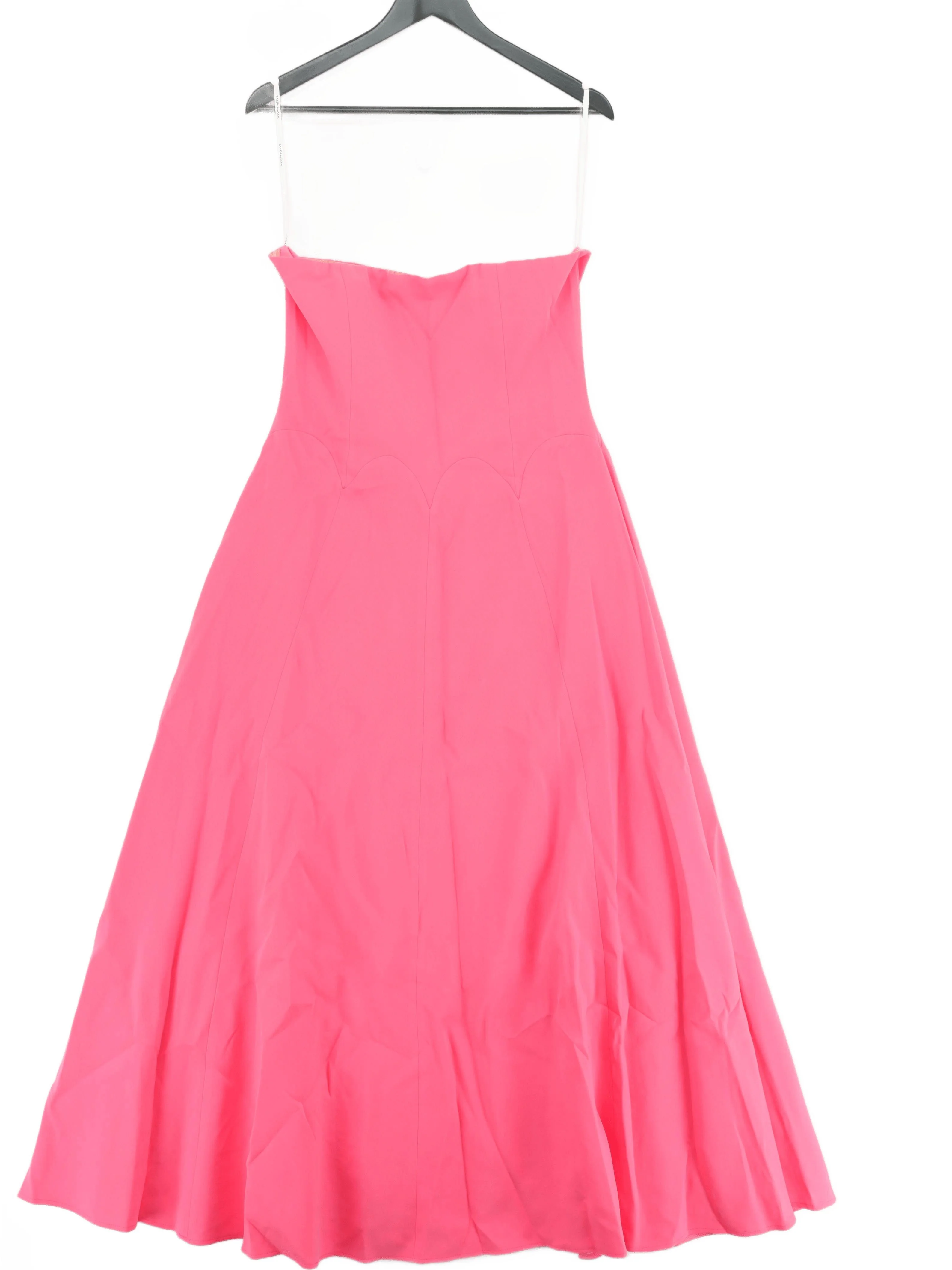 Karen Millen A-Line Maxi Dress UK10 in Pink RRP £229