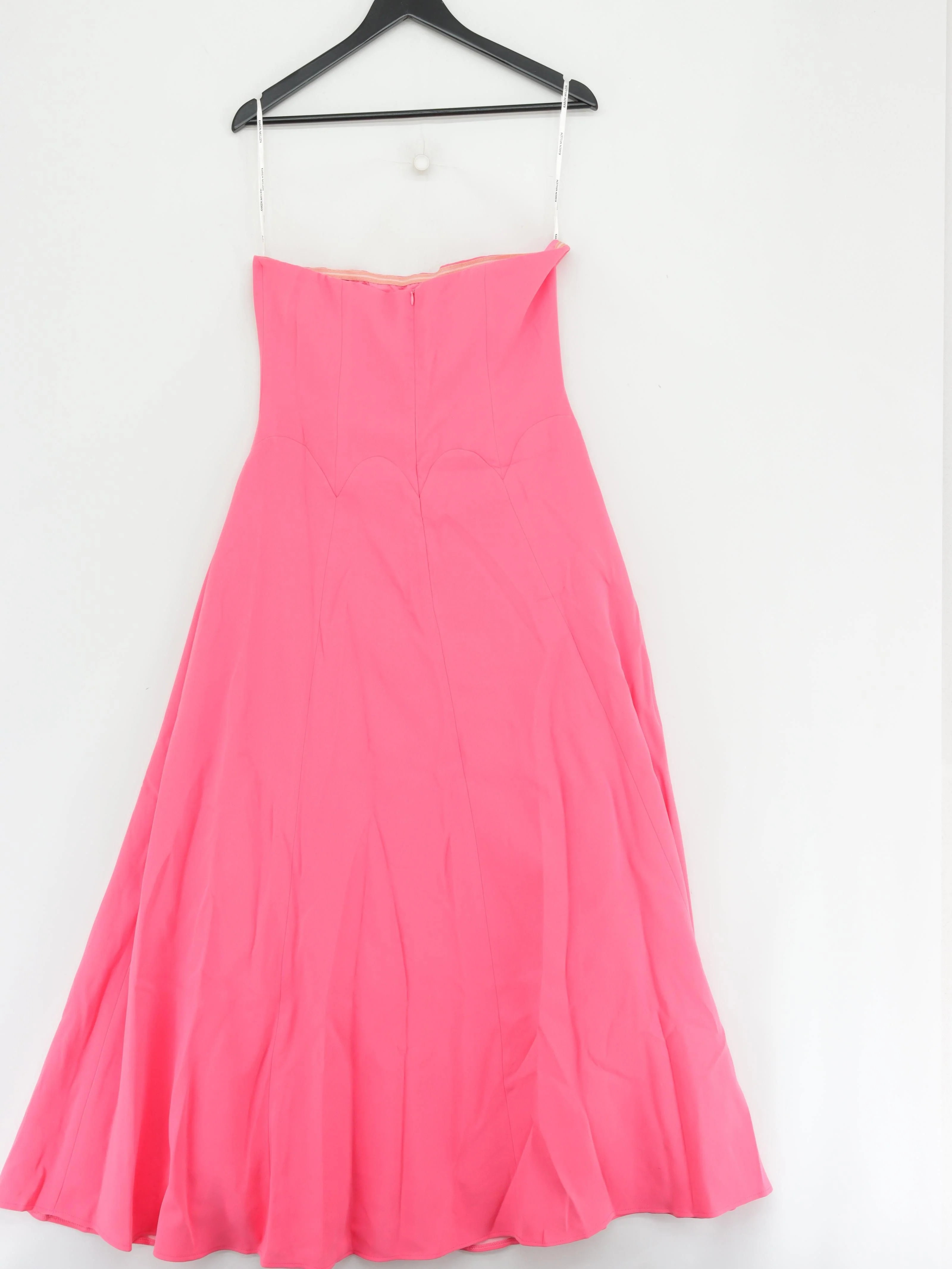 Karen Millen A-Line Maxi Dress UK10 in Pink RRP £229 - Image 2