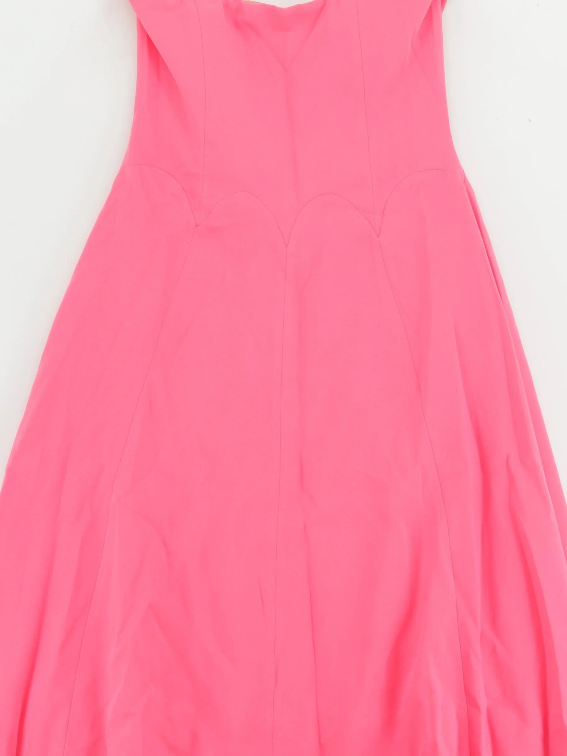 Karen Millen A-Line Maxi Dress UK10 in Pink RRP £229 - Image 3
