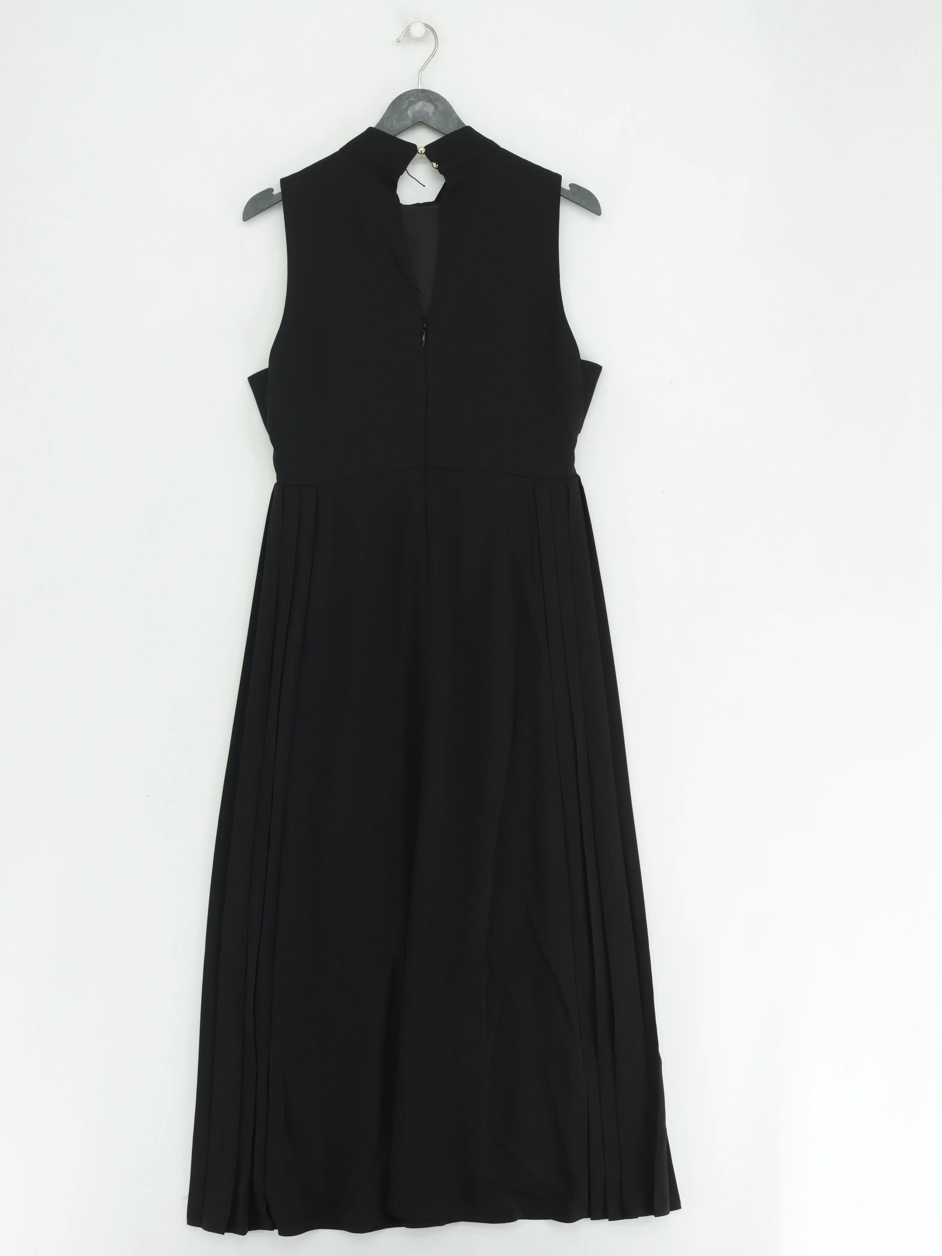 Karen Millen A-Line Maxi Dress UK12 in Black RRP £189 - Image 2