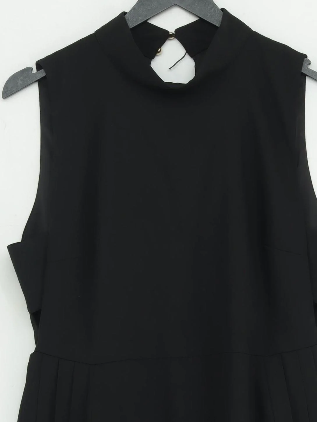 Karen Millen A-Line Maxi Dress UK12 in Black RRP £189 - Image 3