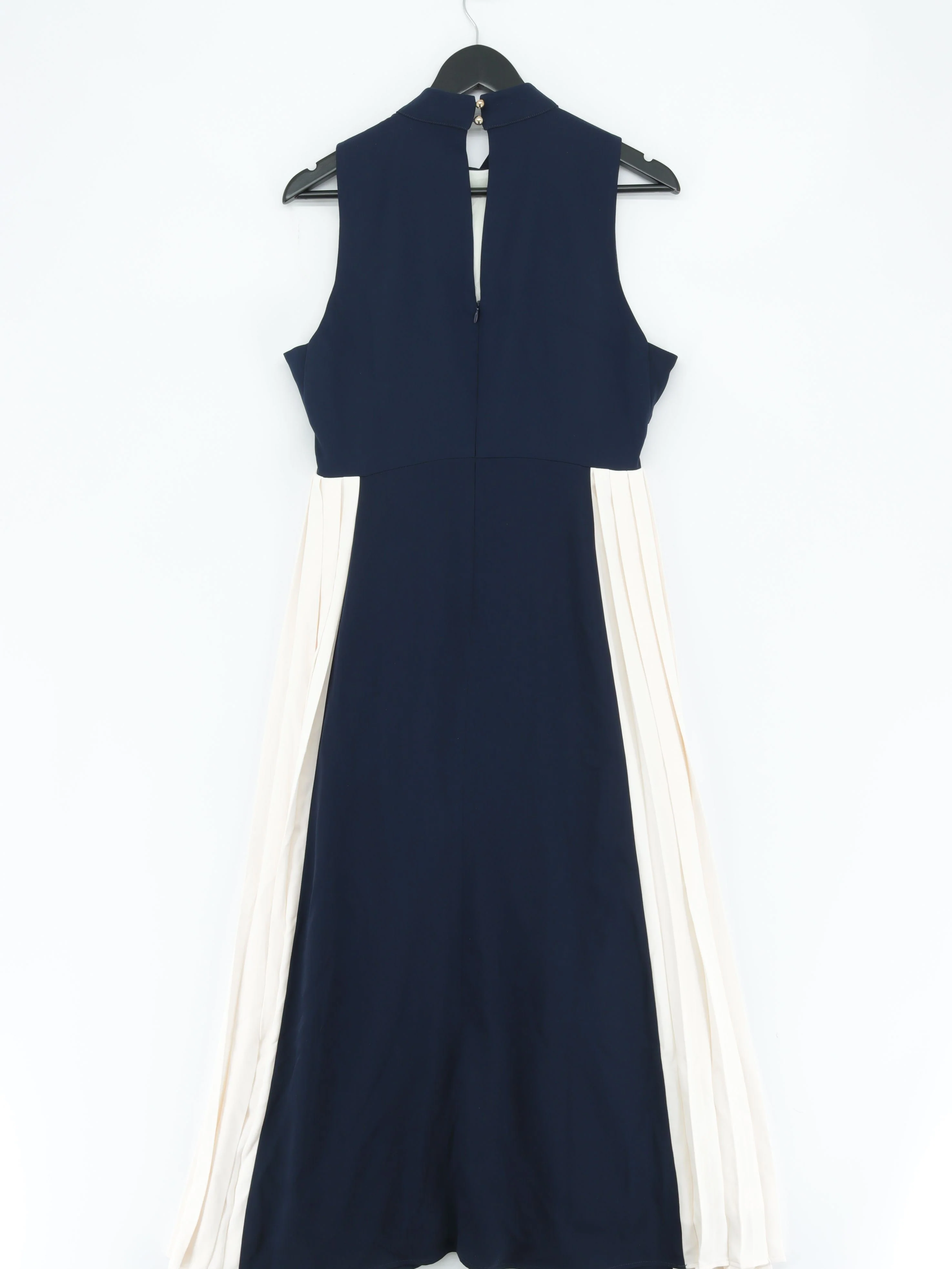 Karen Millen A-Line Maxi Dress UK12 in Blue RRP £189 - Image 3