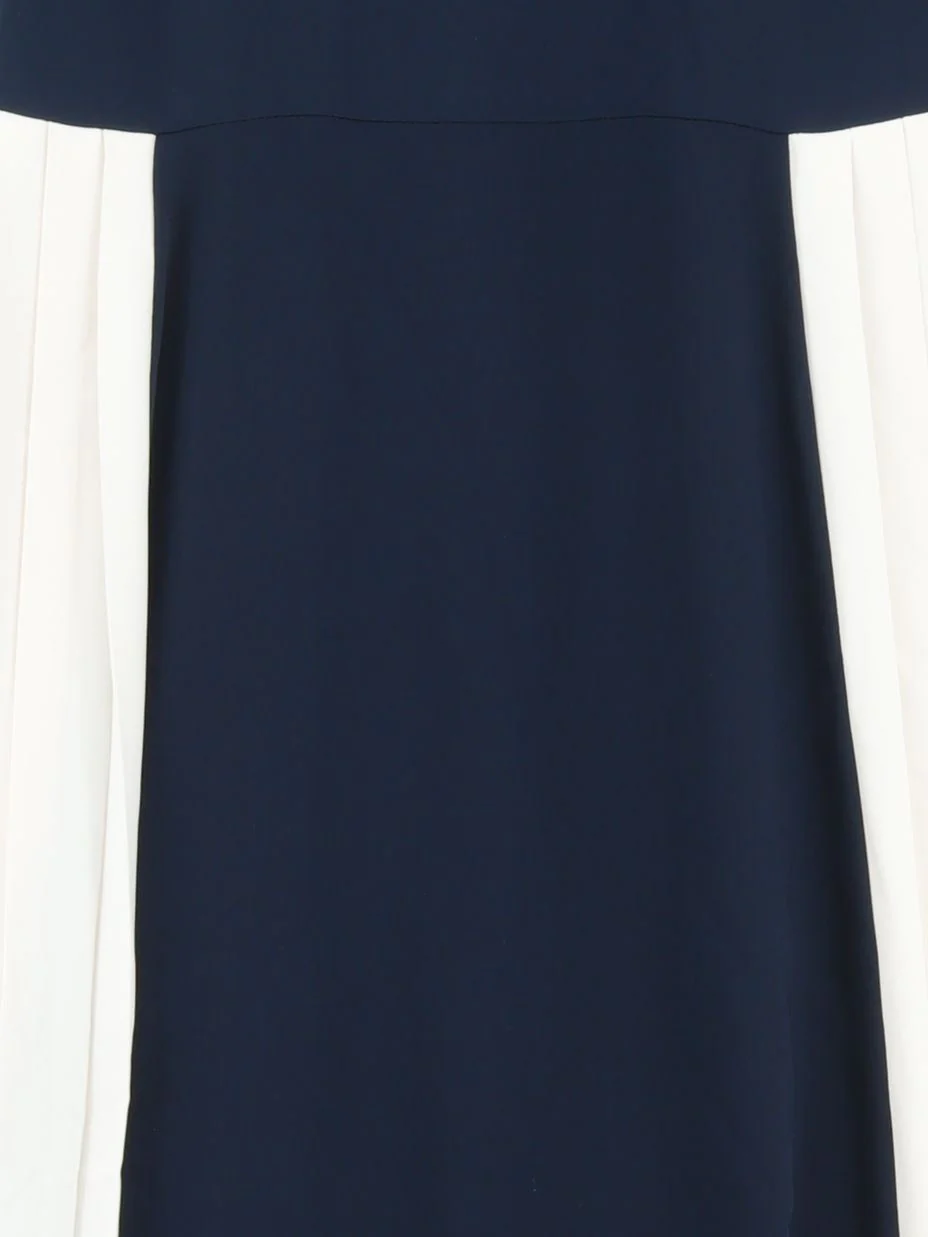 Karen Millen A-Line Maxi Dress UK12 in Blue RRP £189 - Image 4
