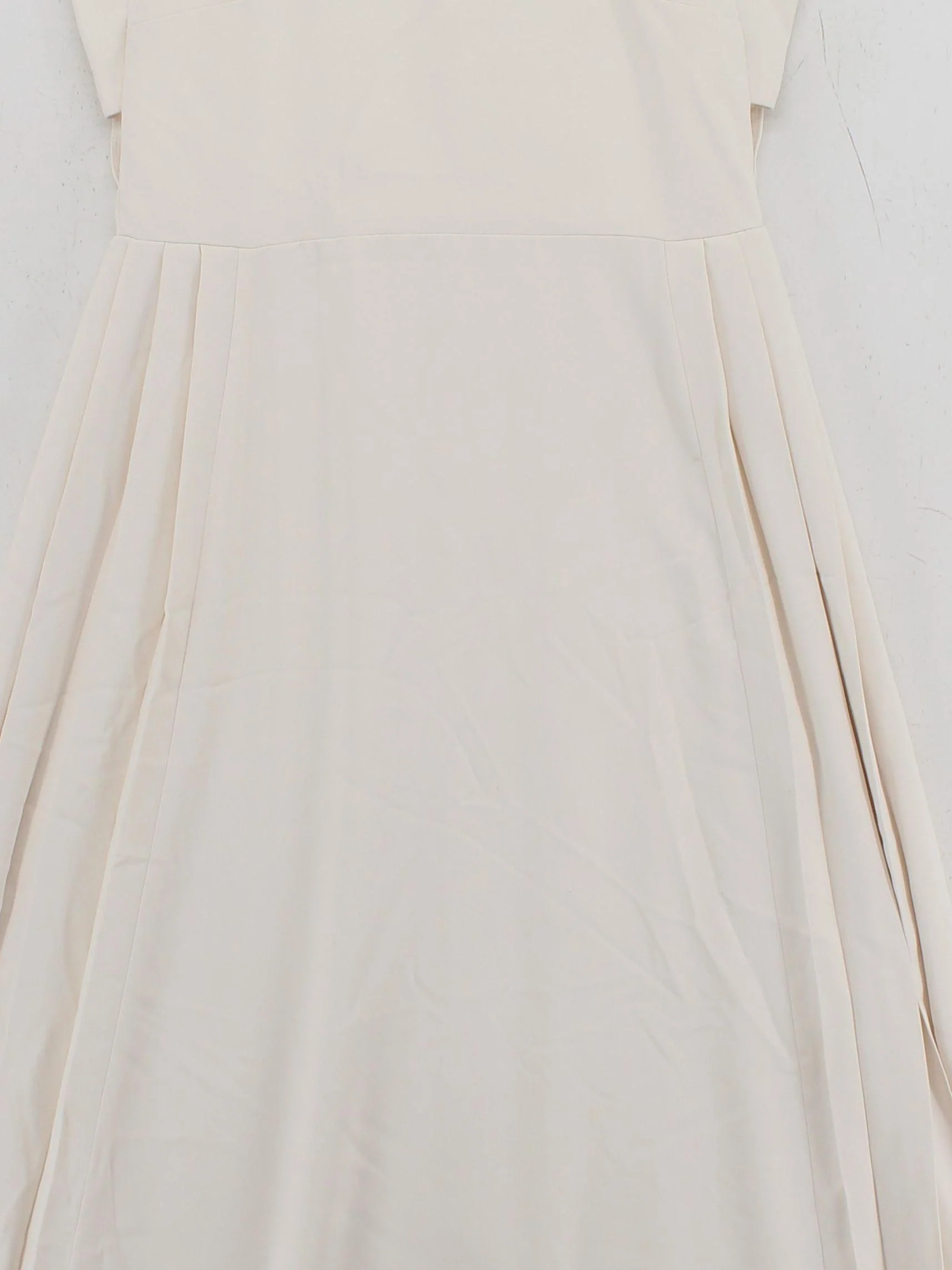 Karen Millen A-Line Maxi Dress UK12 in Cream RRP £189 - Image 3