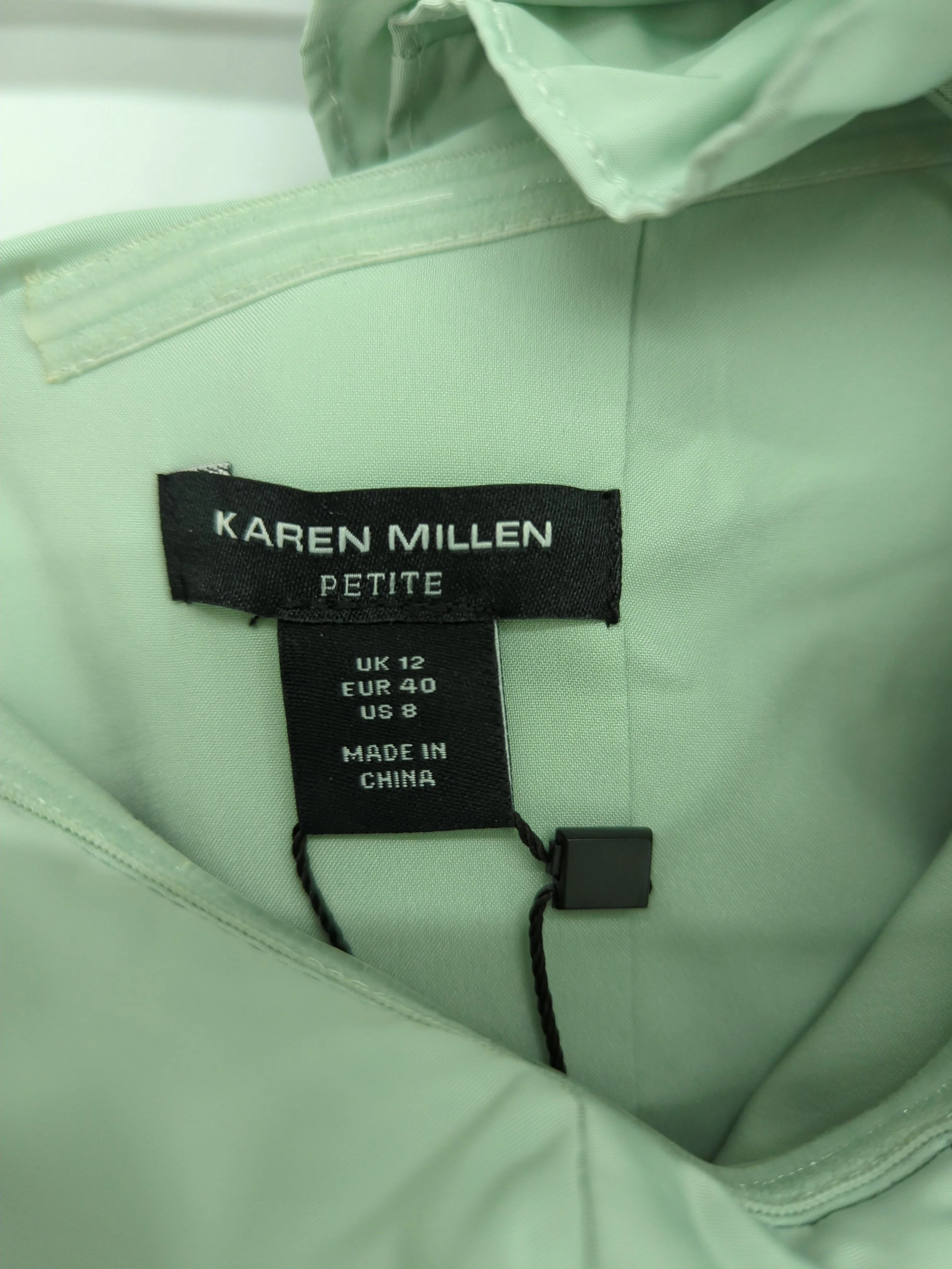 Karen Millen A-Line Maxi Dress UK12 in Green RRP £319 - Image 6