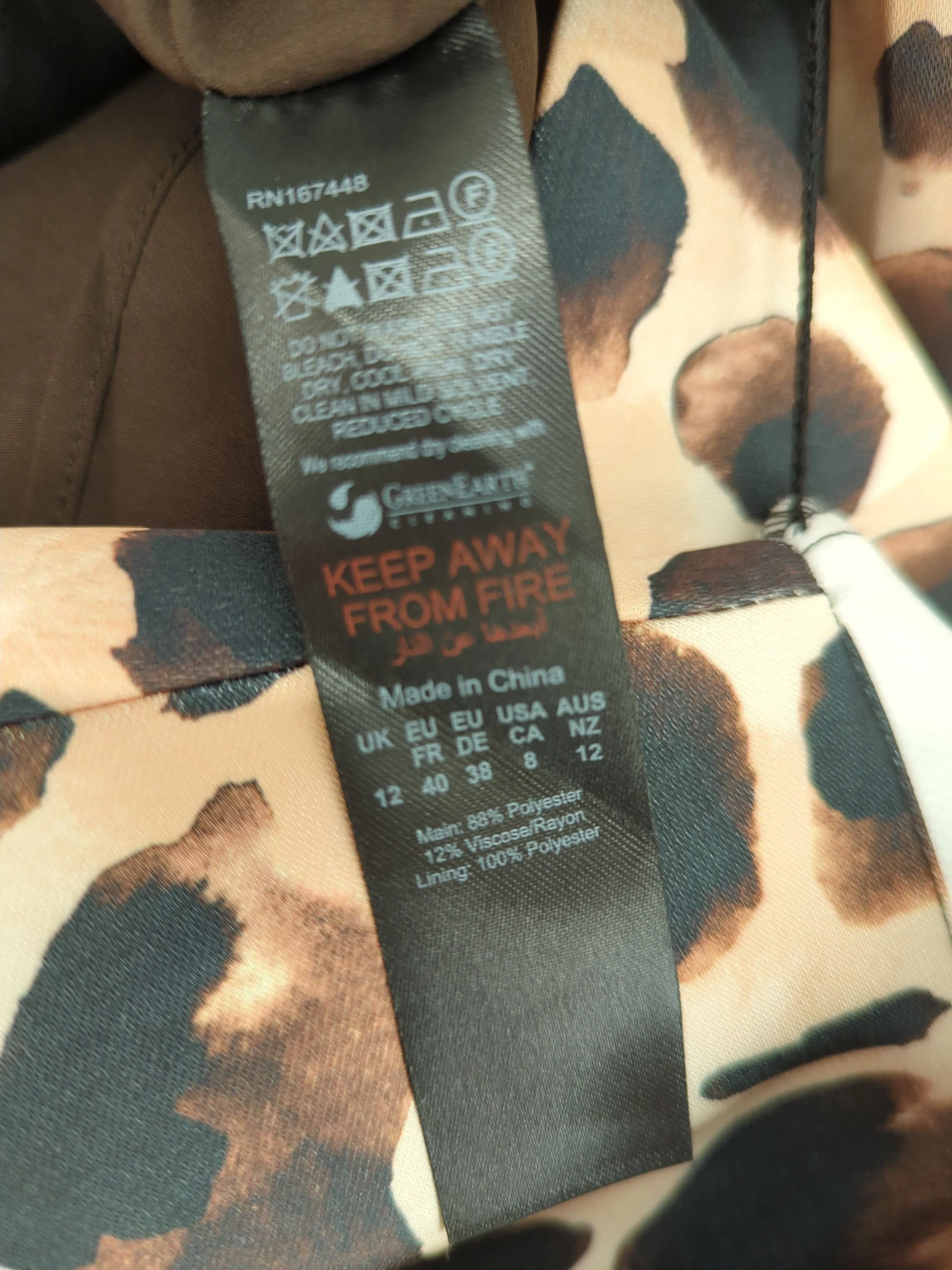 Karen Millen A-Line Maxi Dress UK12 in Multi RRP £289 - Image 7