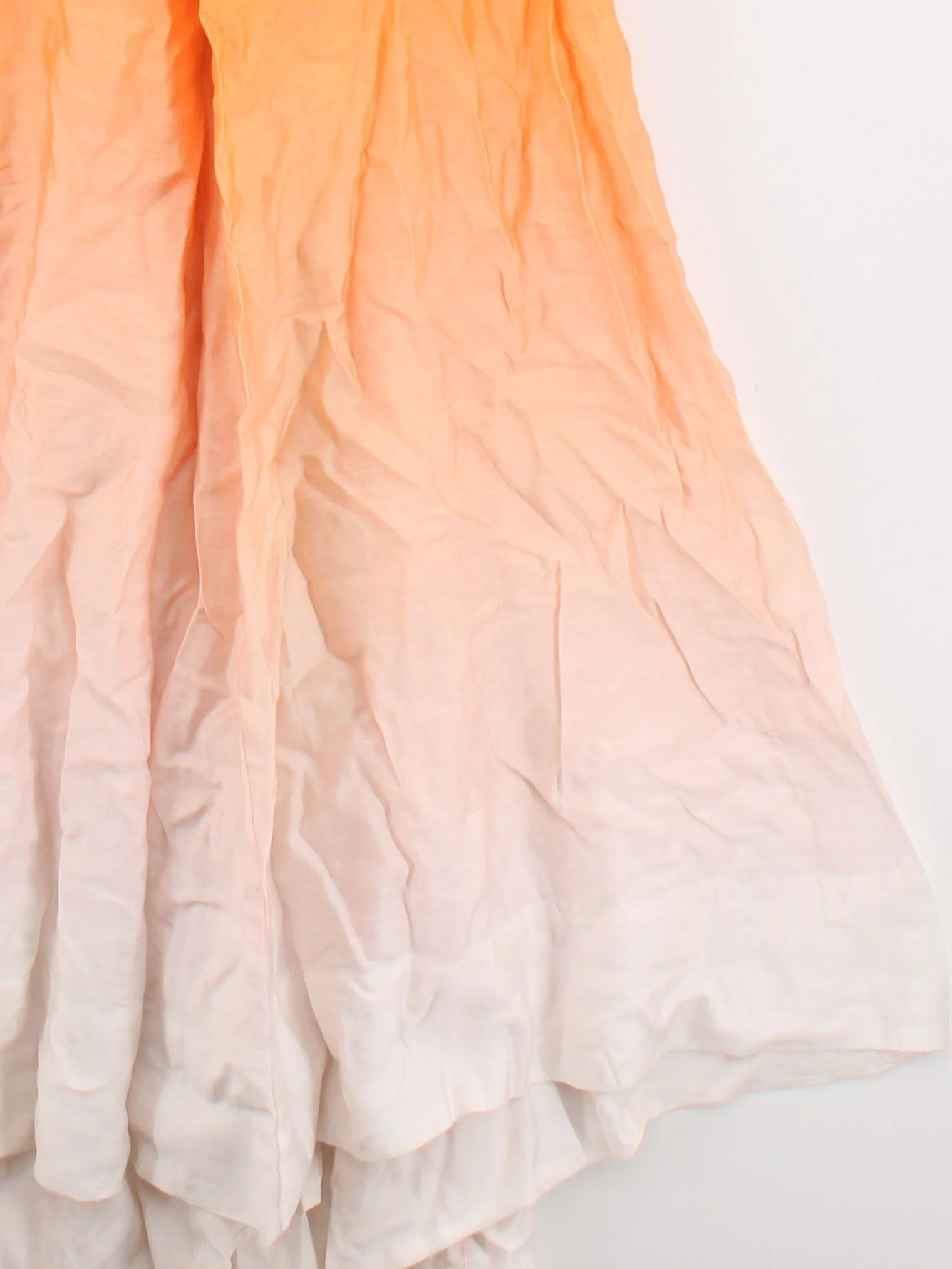 Karen Millen A-Line Maxi Dress UK16 in Orange RRP £299 - Image 4