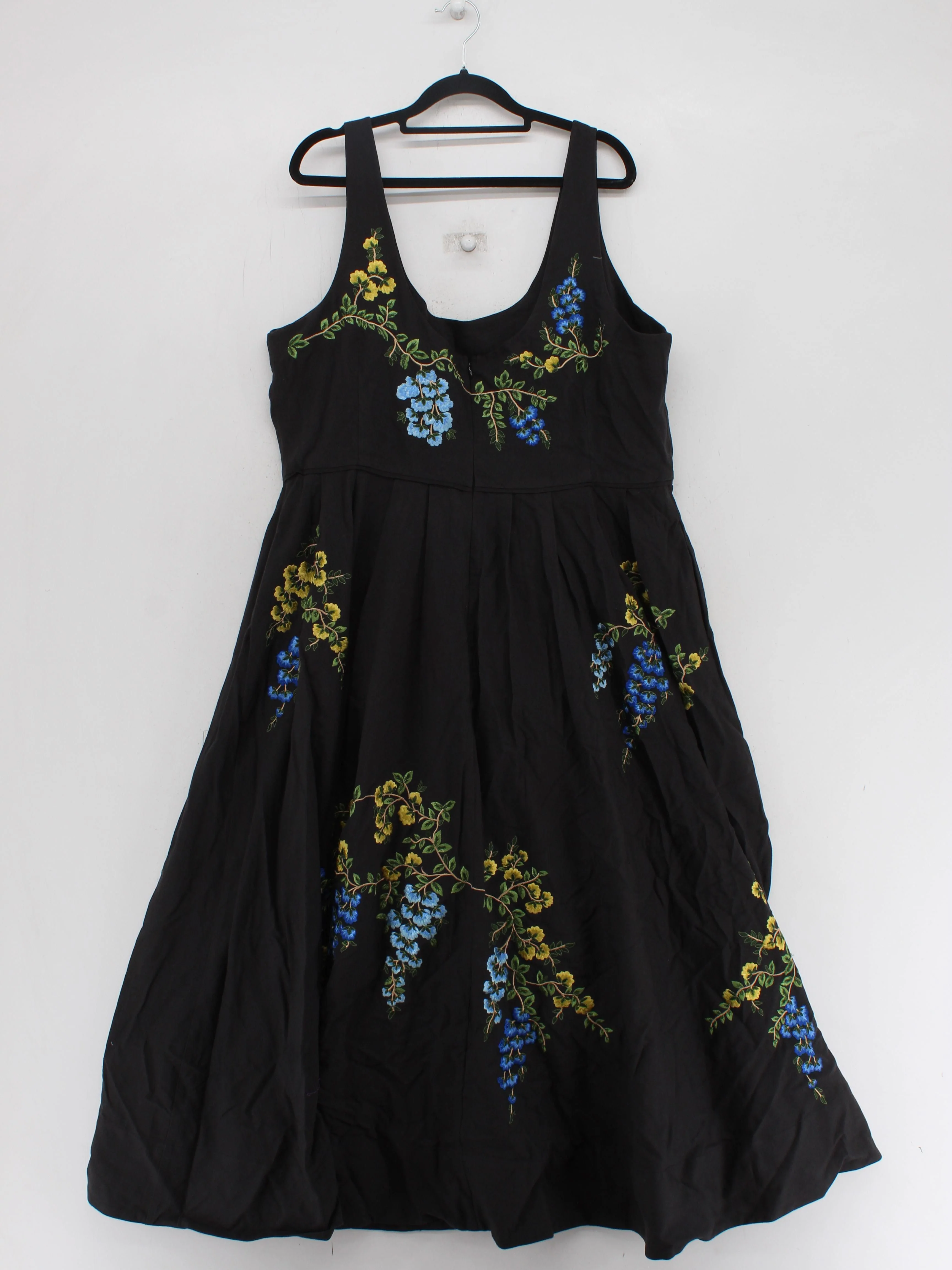 Karen Millen A-Line Maxi Dress UK20 in Black RRP £359 - Image 2